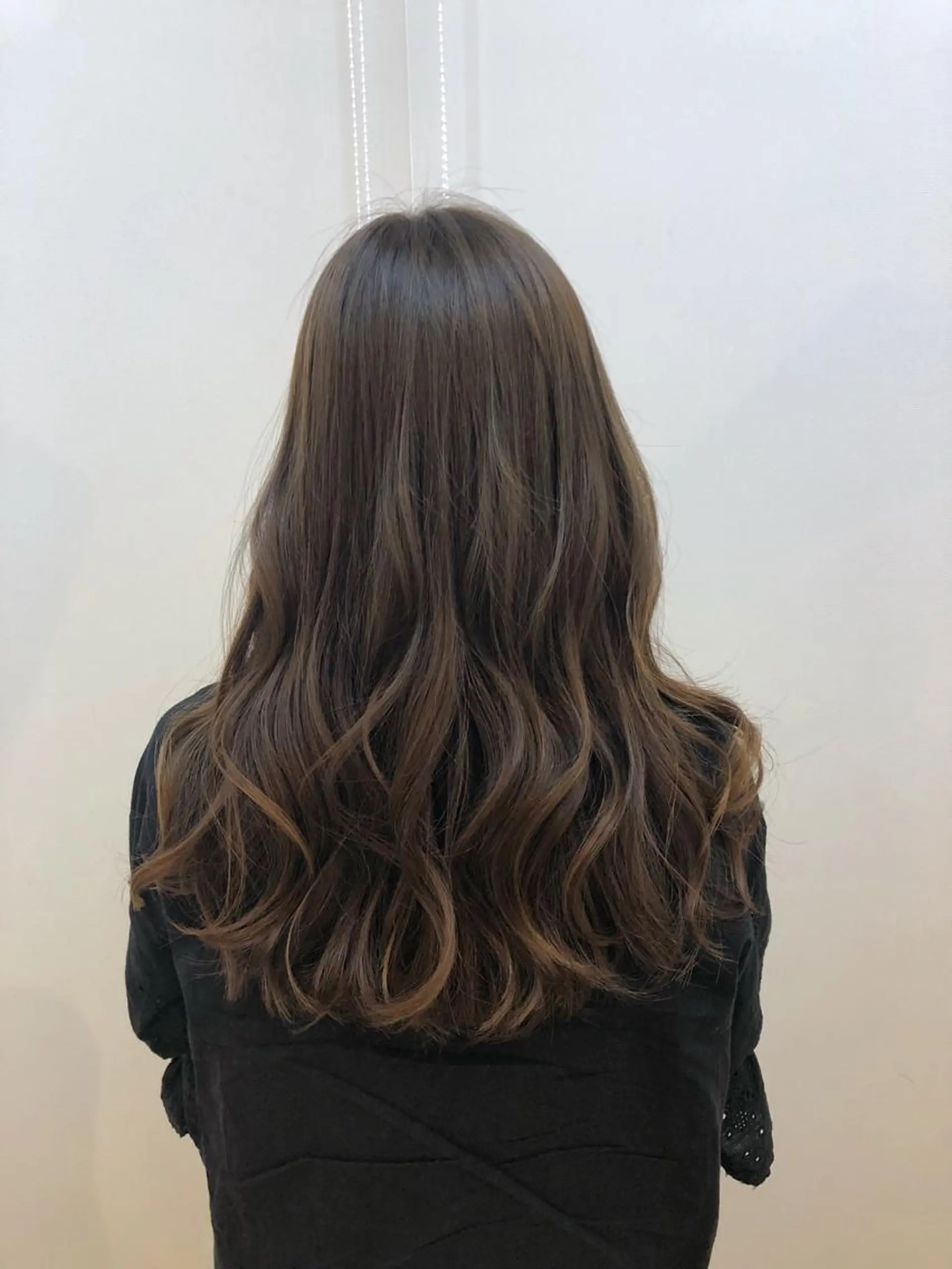 ロング カラー アッシュ 齋藤 らいのヘアスタイル