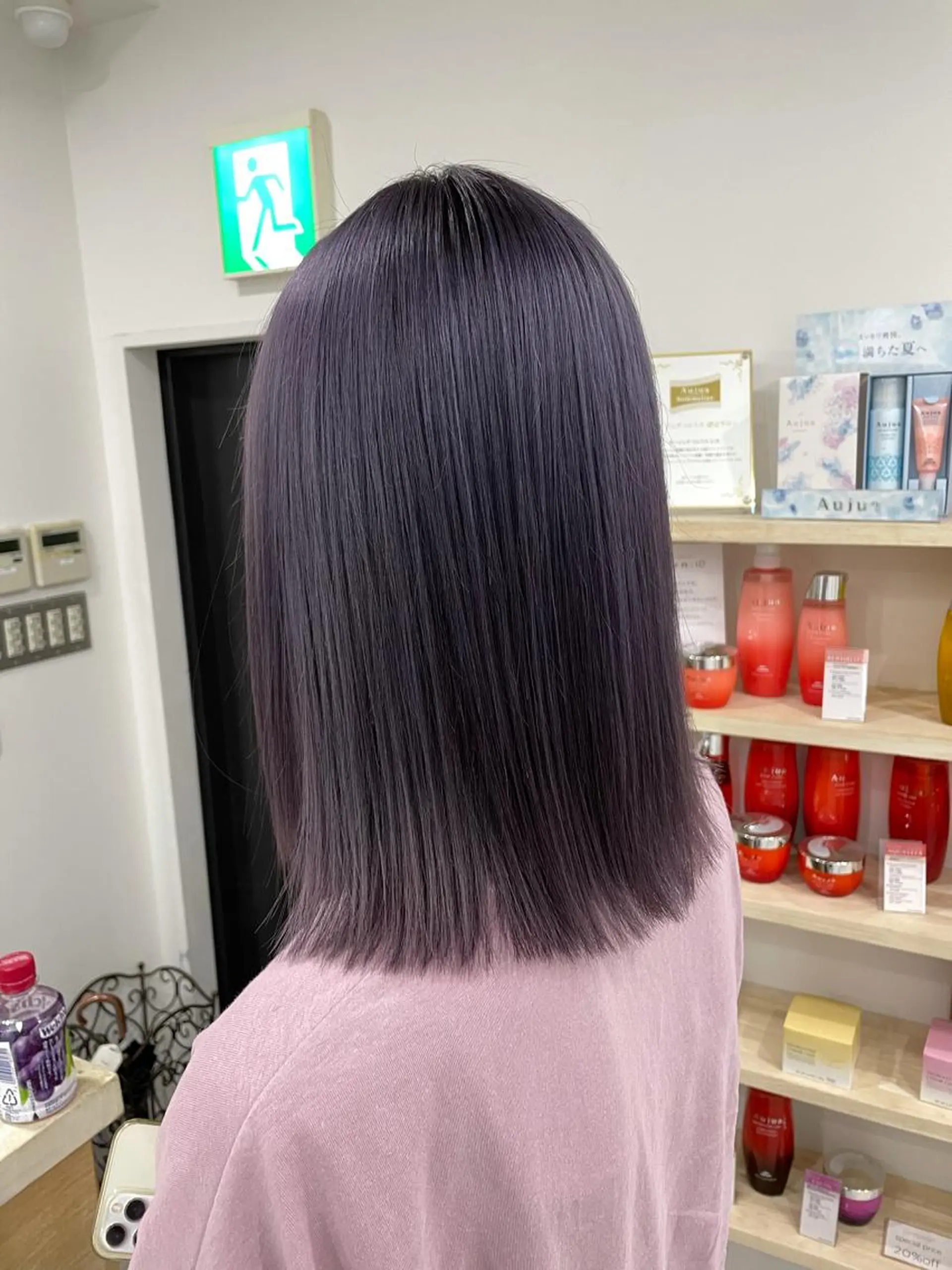 ミディアム カラー gisele所属・小山 一之のヘアスタイル