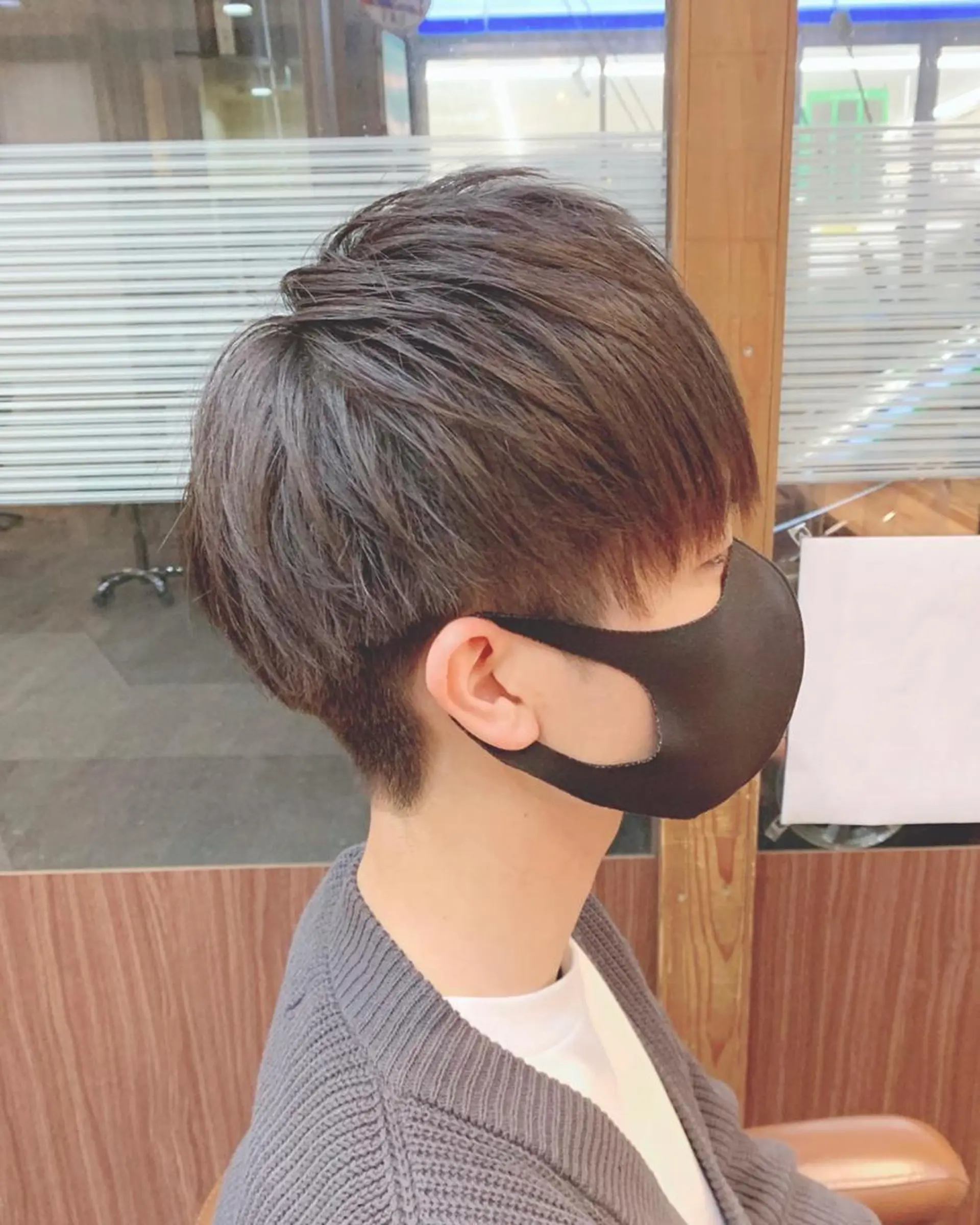 ショート カラー メンズ 学生(メンズ向け) メンズショート ツーブロック 外国人風カラー 学生 🌿ヤマグチ ユウキ🌿のヘアスタイル