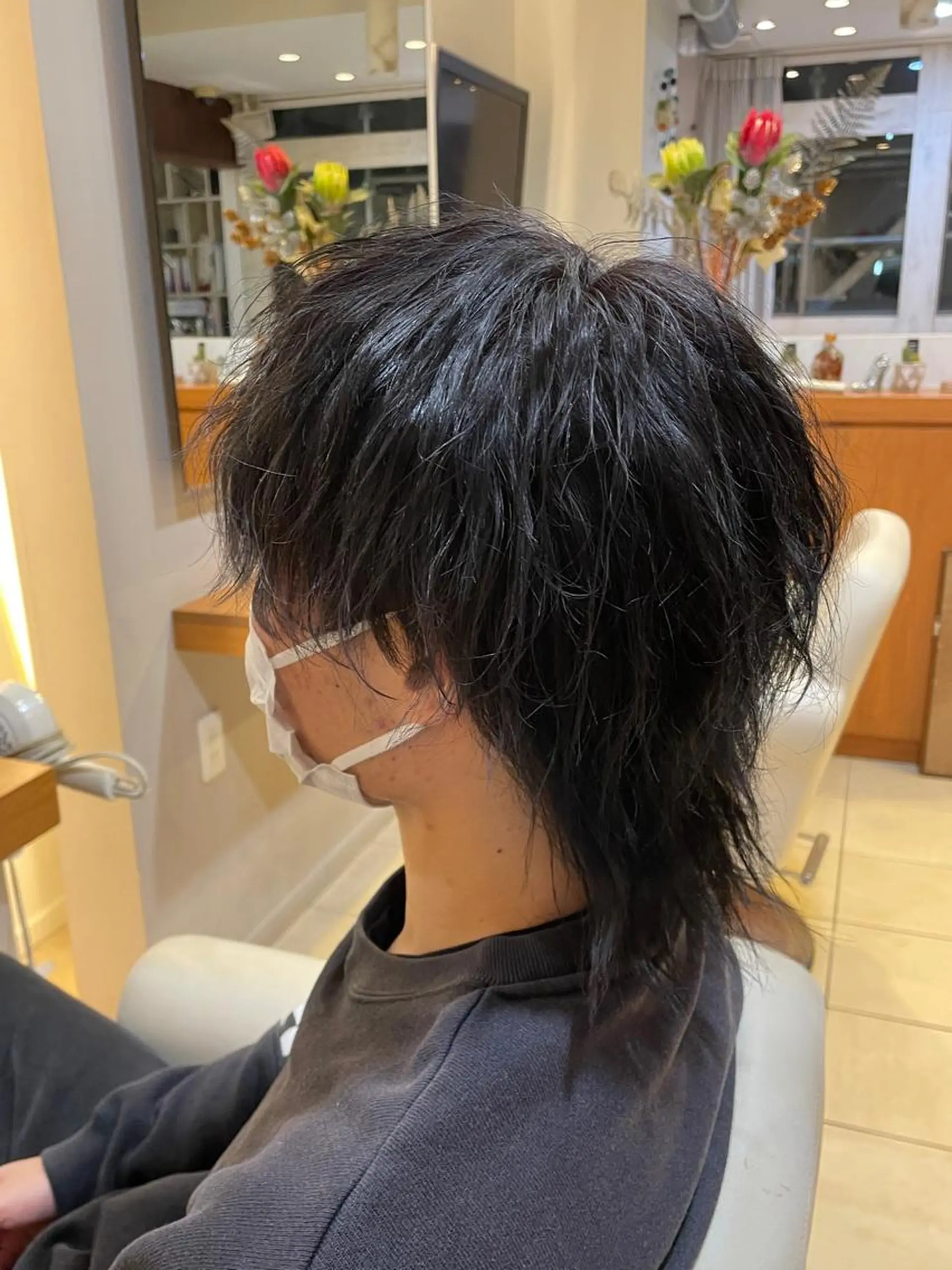 カラー メンズ 🤩垢抜け絶対 💇⭐️✂️石川雄登のヘアスタイル