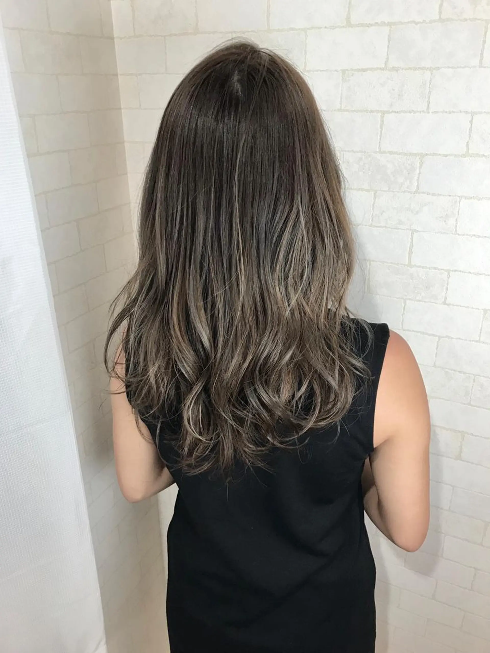 ロング 神野 雅樹のヘアスタイル
