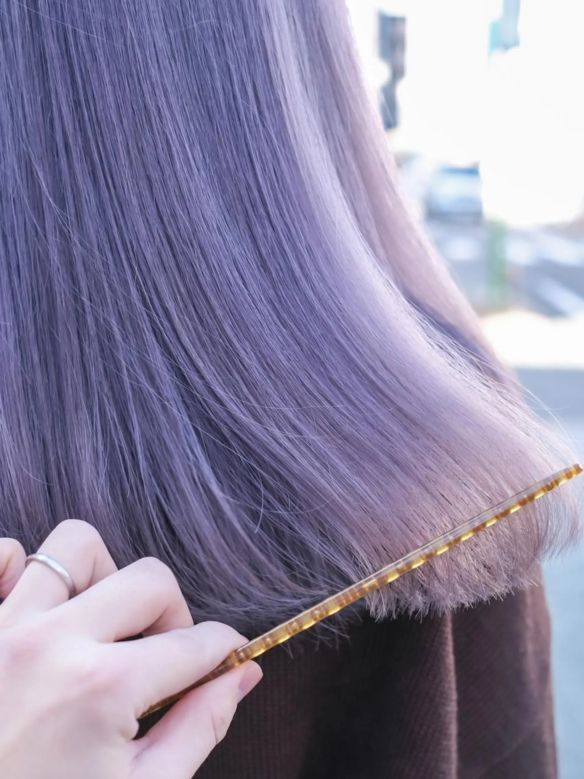 セミロング カラー 栄・伏見 JOULE'Sのヘアスタイル