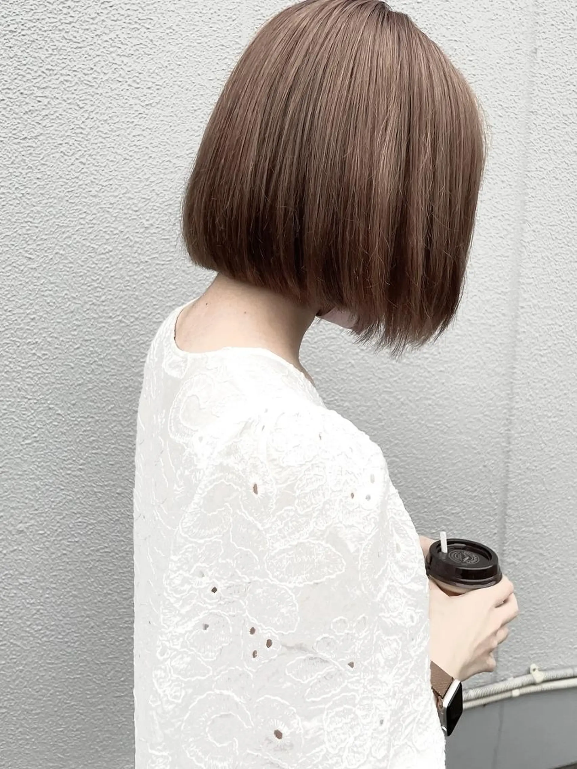 ショート 髪質改善 Noe心斎橋店のヘアスタイル