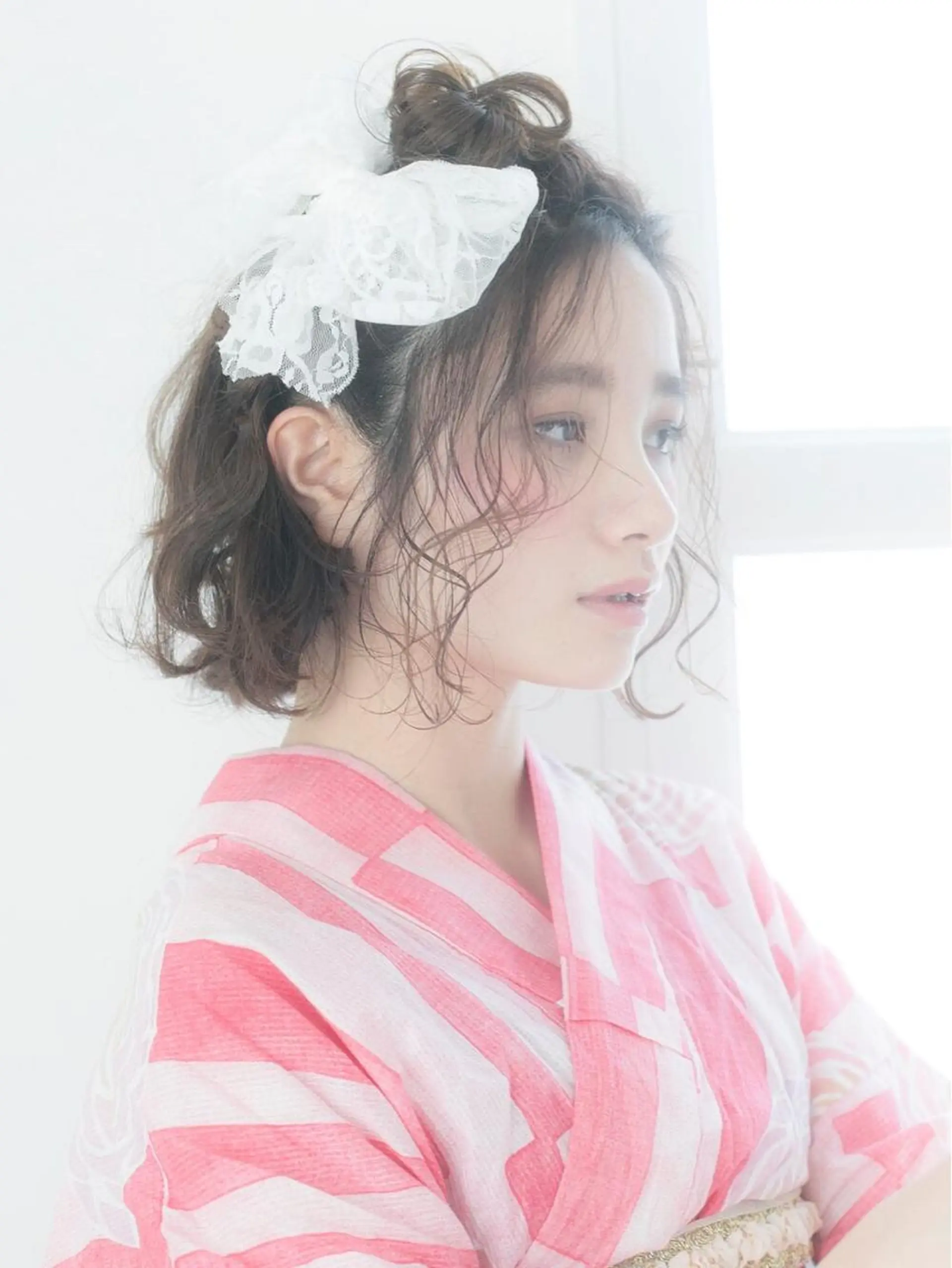 ヘアアレンジ 浴衣 着付け .. meiのヘアスタイル