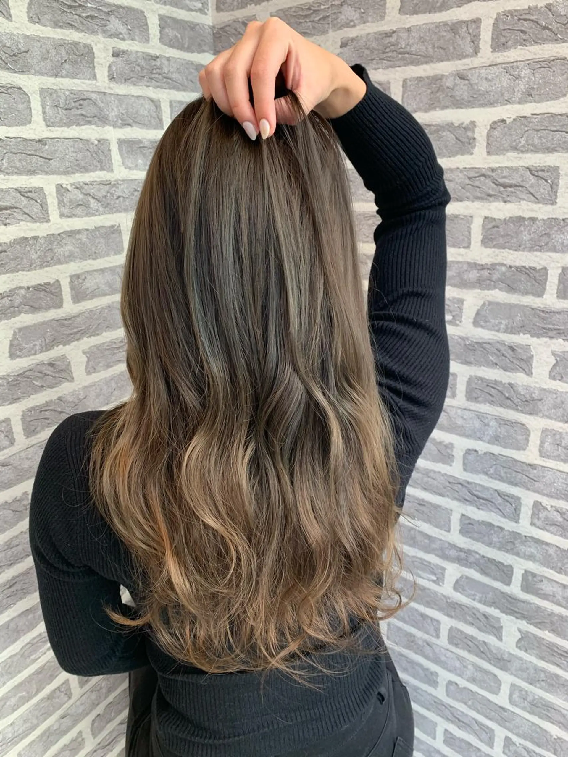 ロング カット ヘアカラー Earth岩槻店 YAGIのヘアスタイル