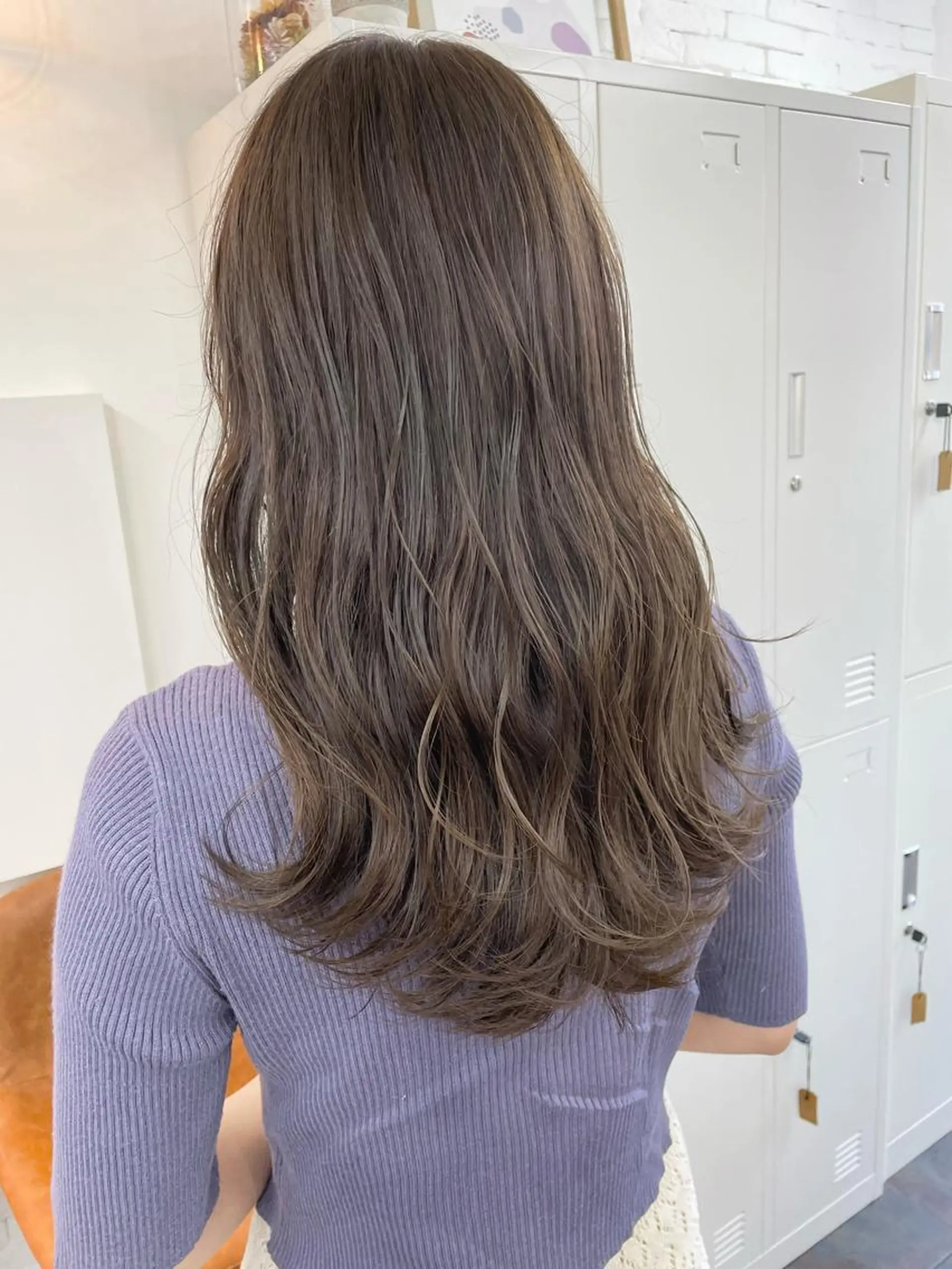 ロング ヘアカラー トリートメント 🌼たけや みのり🌿のヘアスタイル