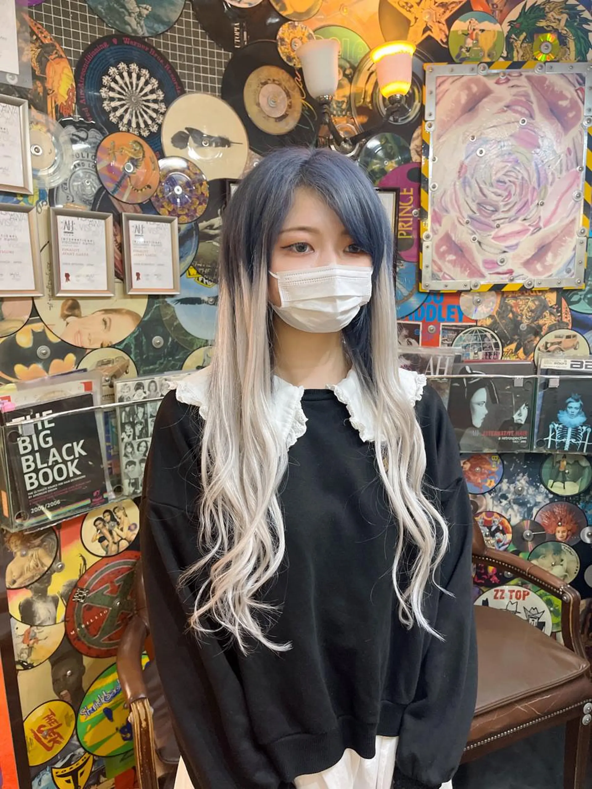 ロング ヘアアレンジ シールエクステ エクステ haco+所属・🌈派手髪エクステ ブレイズ🌈ひろとのヘアスタイル