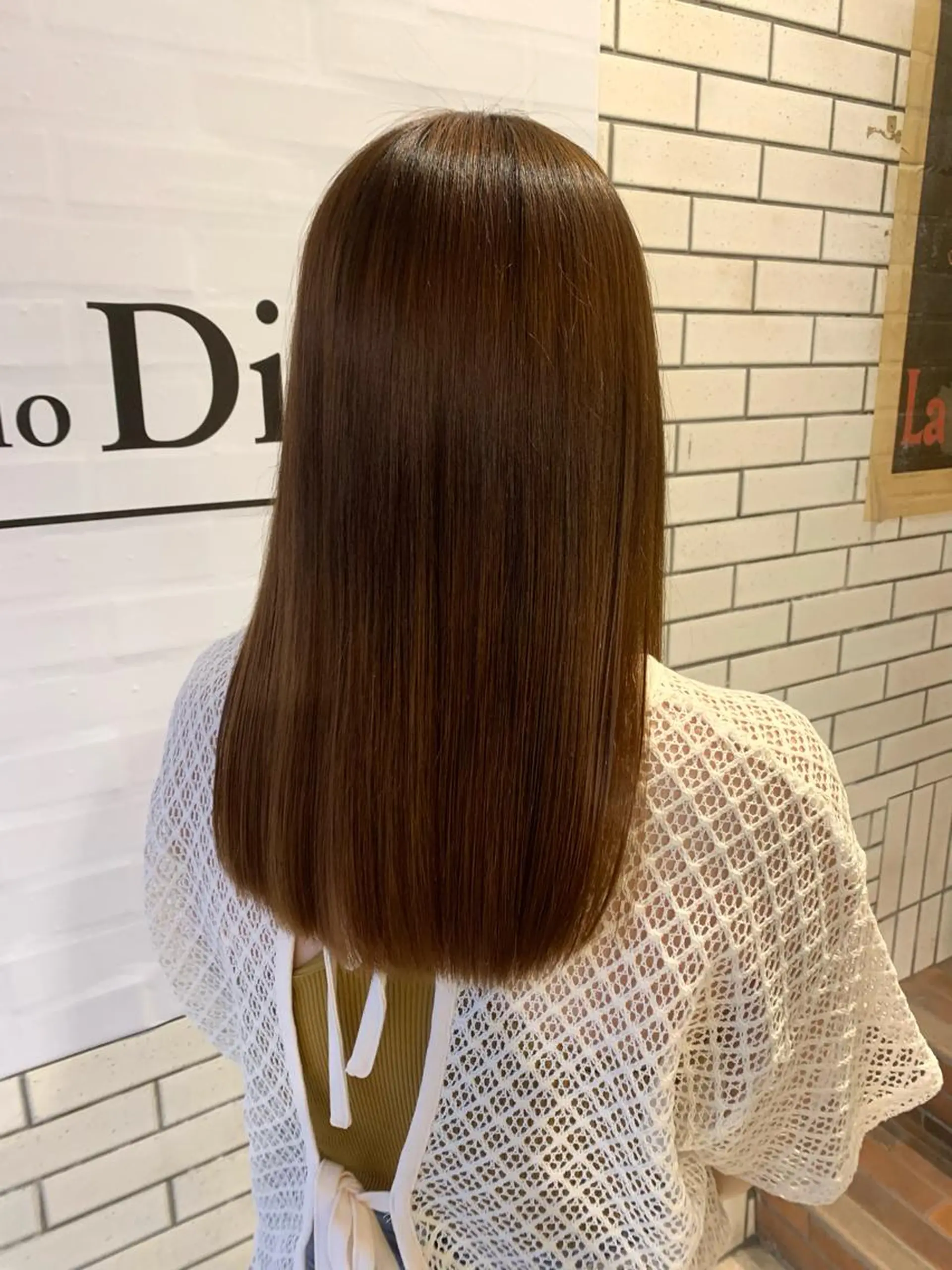 セミロング パーマ 縮毛矯正 年内期間限定 🫧まゆ🫧のヘアスタイル