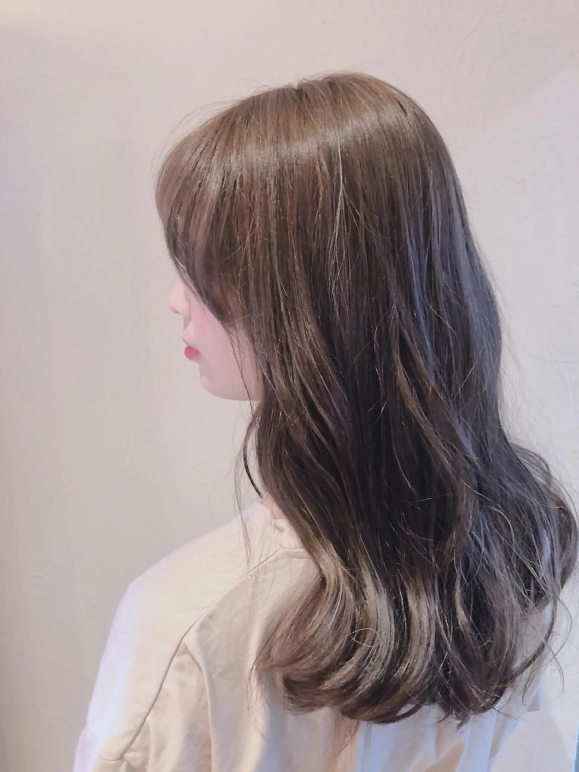 ロング カラー グレージュ ハイライトカラー ハイライト ageless所属・ageless/ nana/髪質改善のヘアスタイル