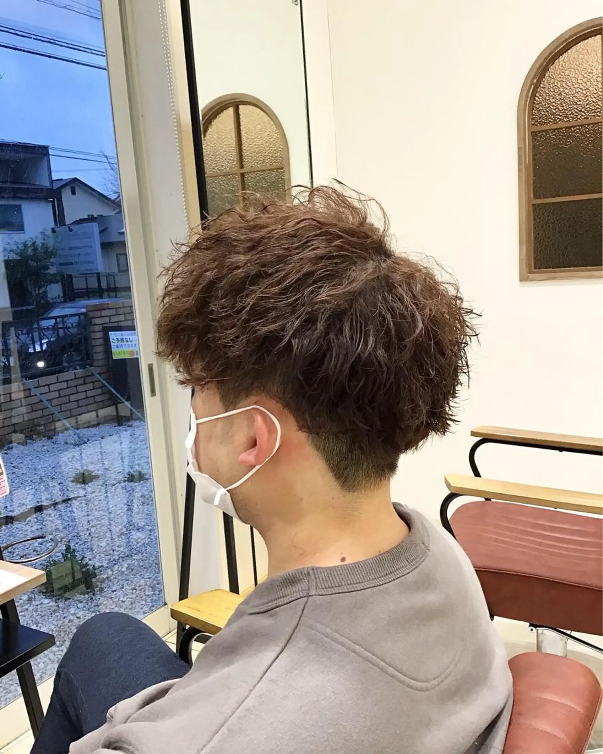 パーマ メンズ メンズパーマ ツイストスパイラルパーマ スパイラルパーマ カット パーマ GranCieux 水戸/まつパ🧡黒柳のマツエク・マツパデザイン