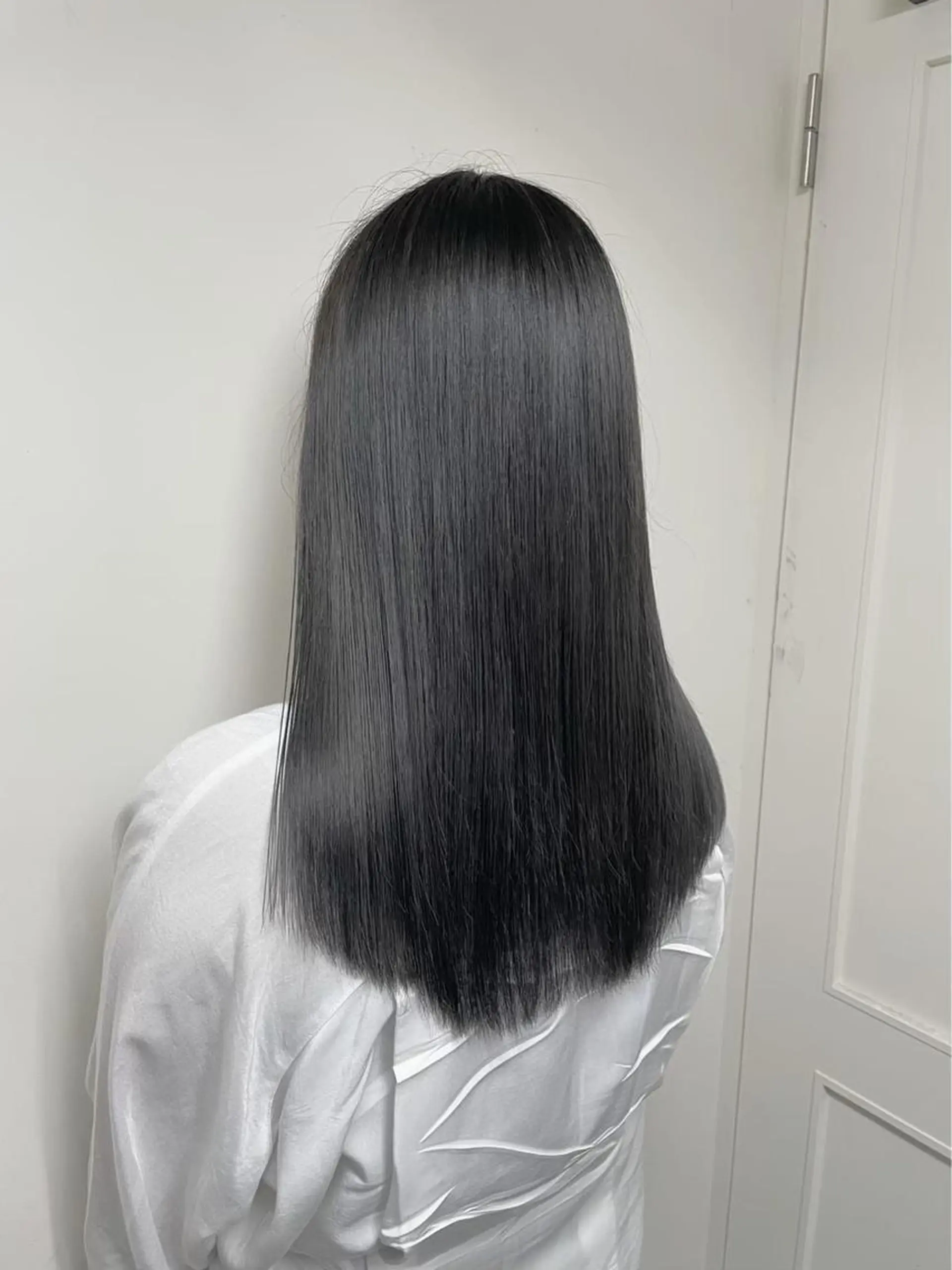 セミロング ヘアアレンジ 縮毛矯正 むらたねね🌻 スタイリストのヘアスタイル