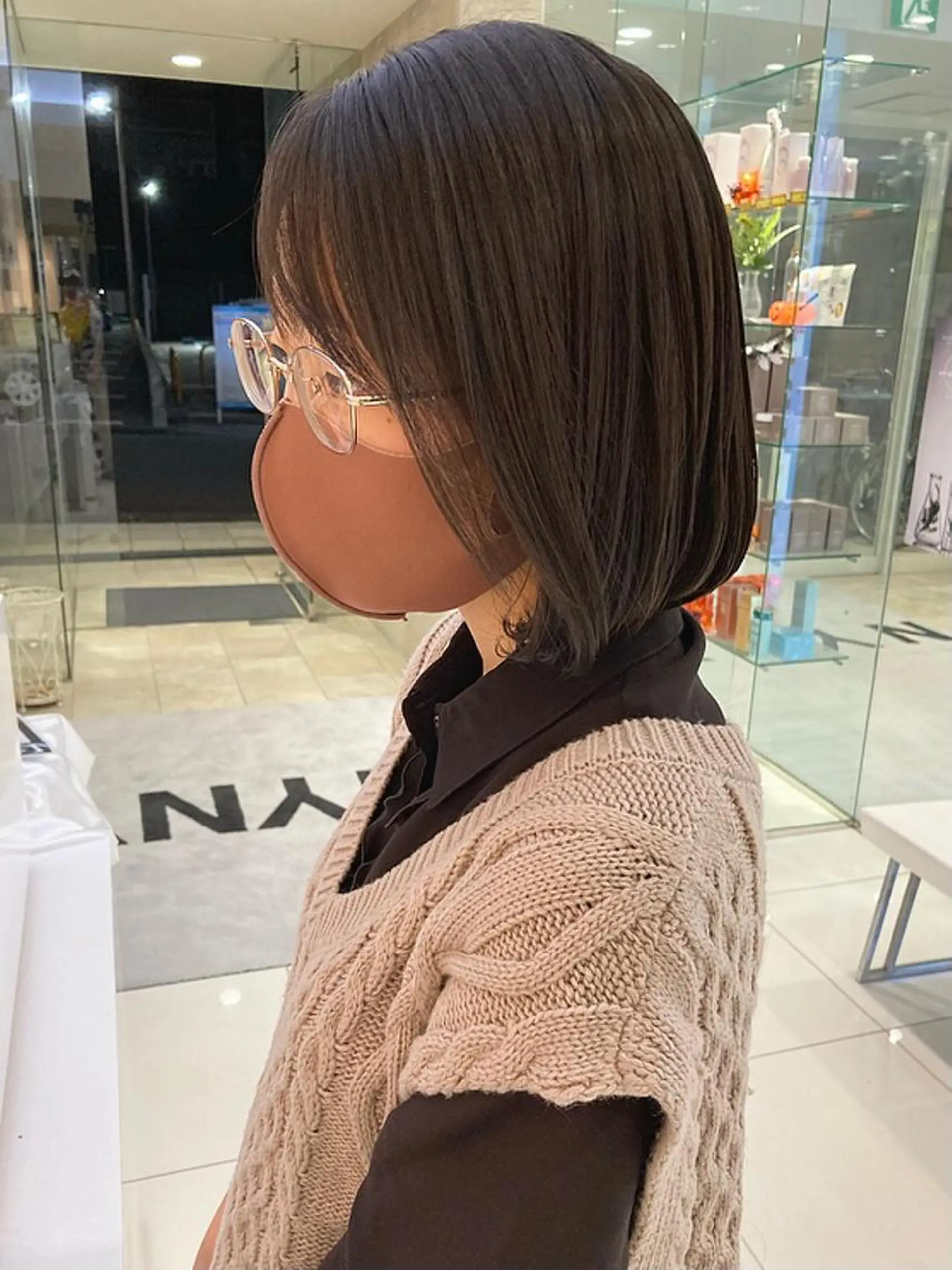 ミディアム カット トリートメント 田中 あかねのヘアスタイル