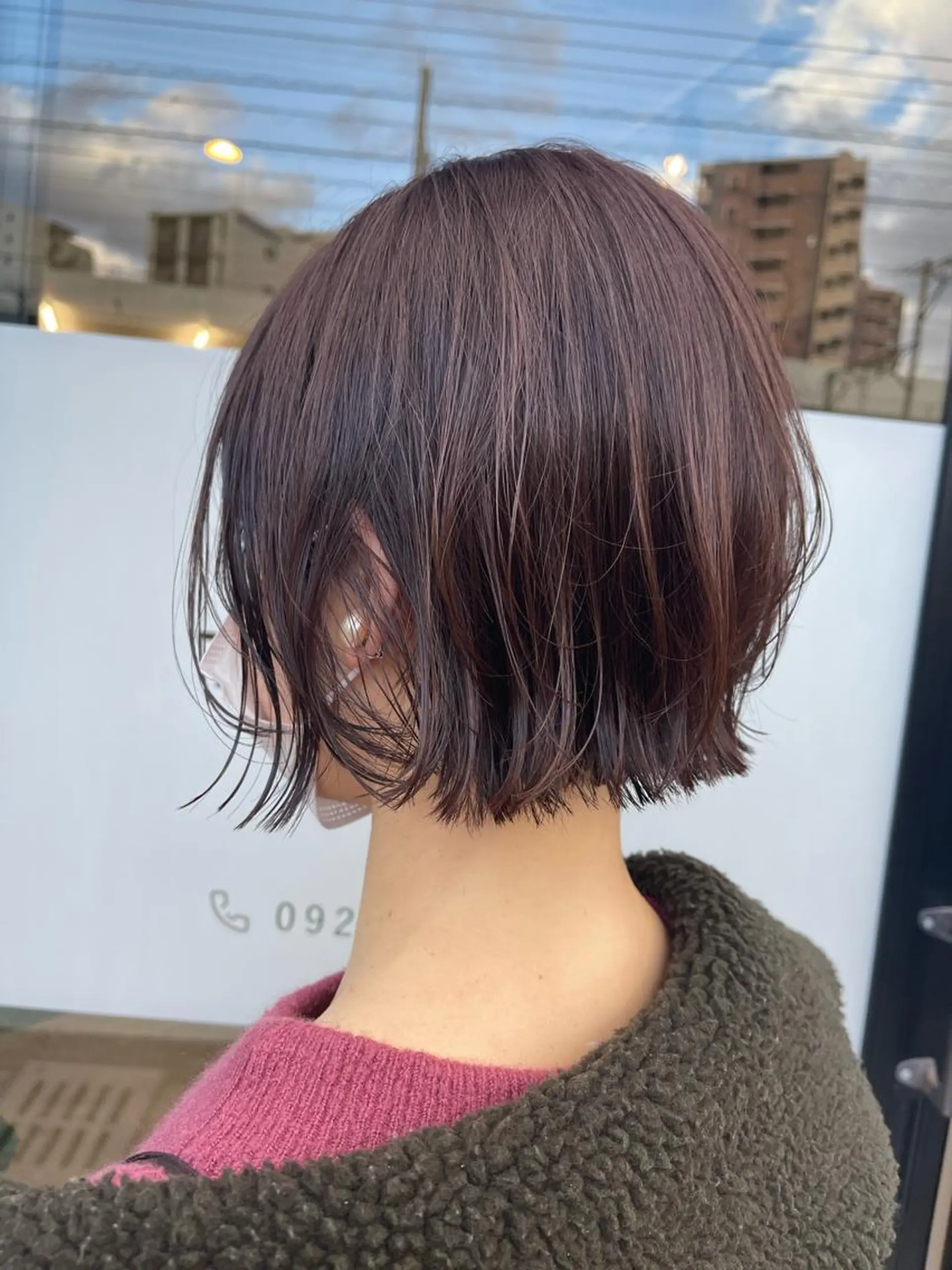 ショート カラー miyu🎀まつ毛 /耳つぼジュエリーのマツエク・マツパデザイン