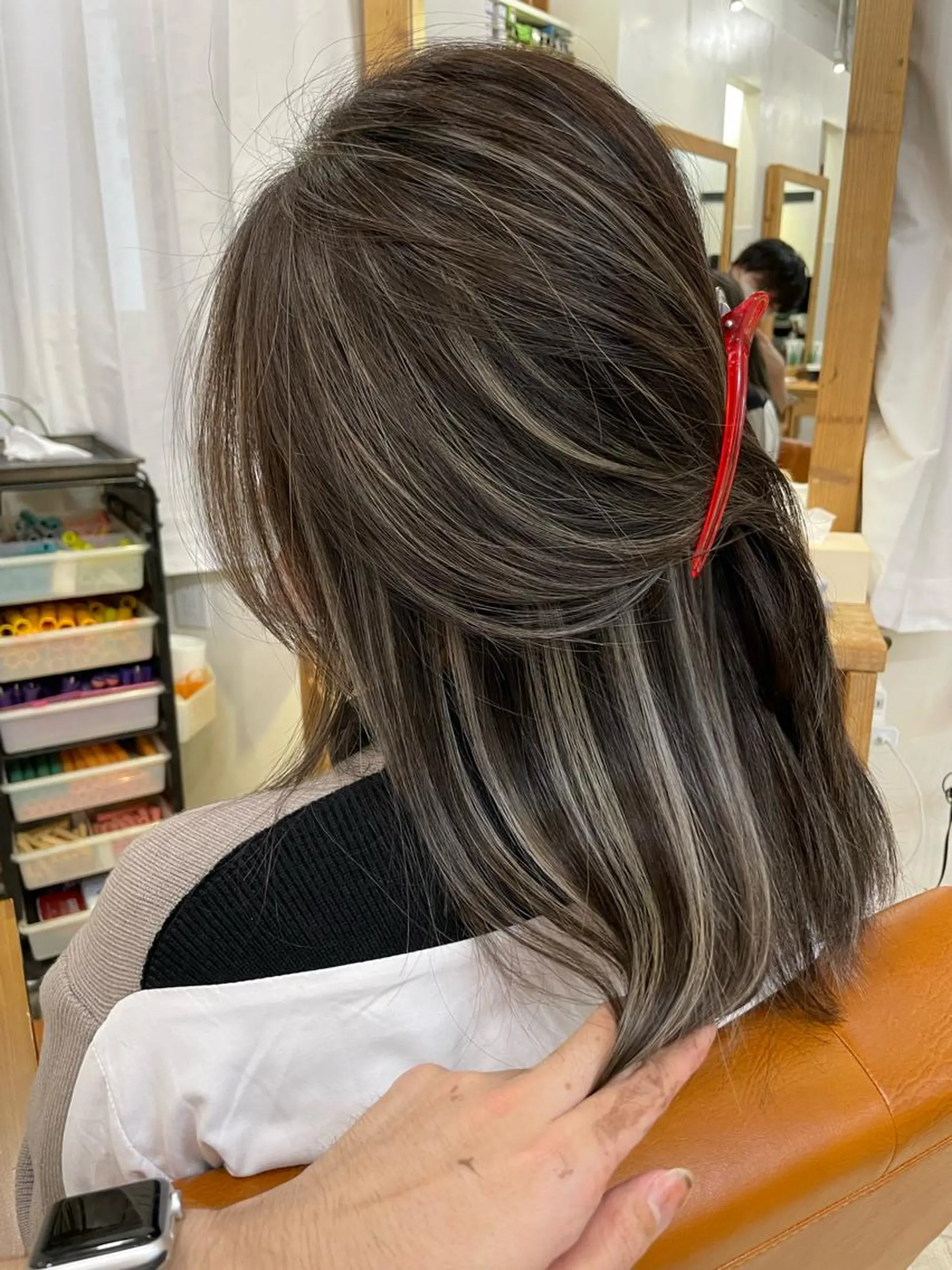 カラー ヘアカラー ショートヘア✨ 高橋大河のヘアスタイル