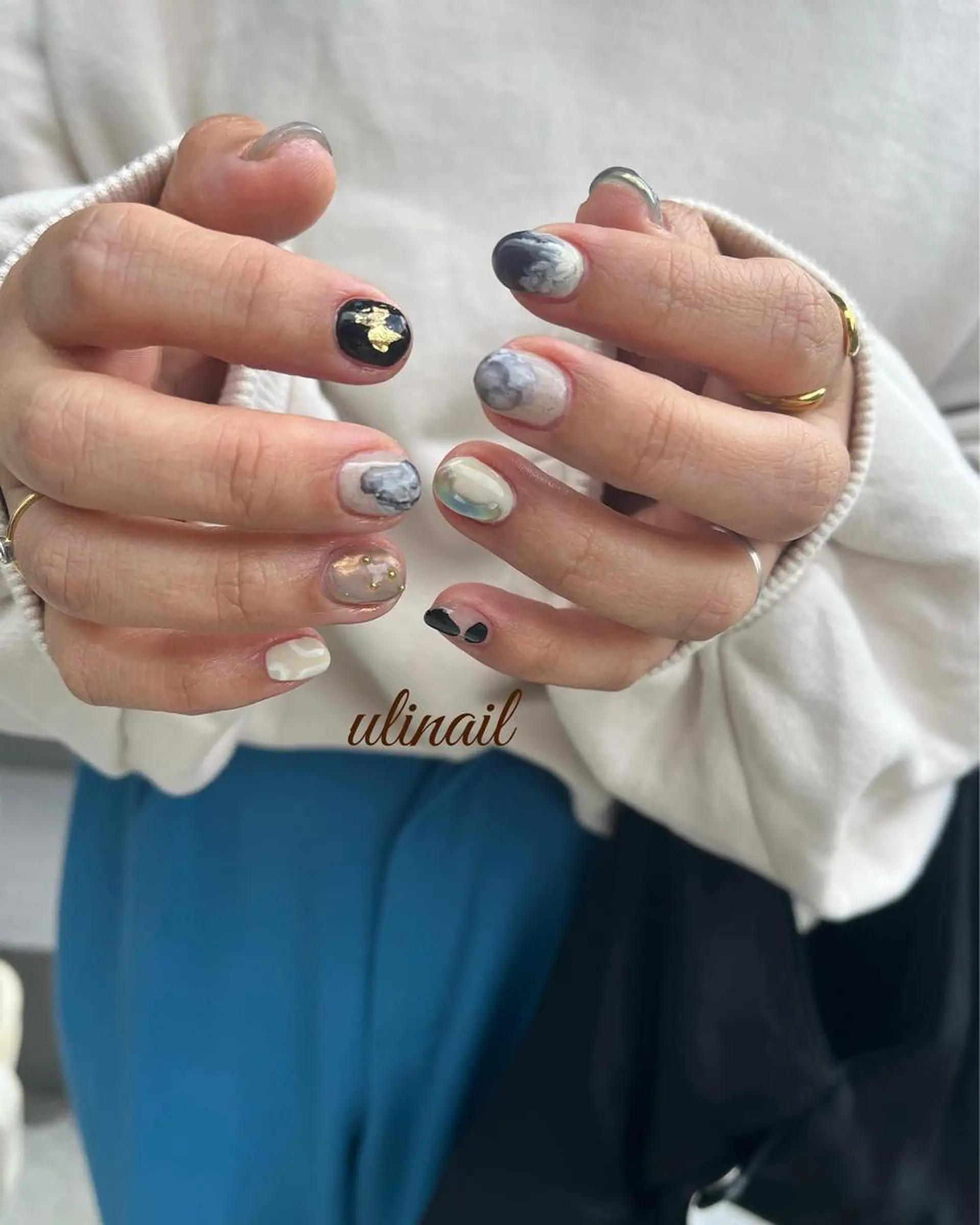 ネイル ハンドネイル ulinail （ウリネイル）のネイルデザイン
