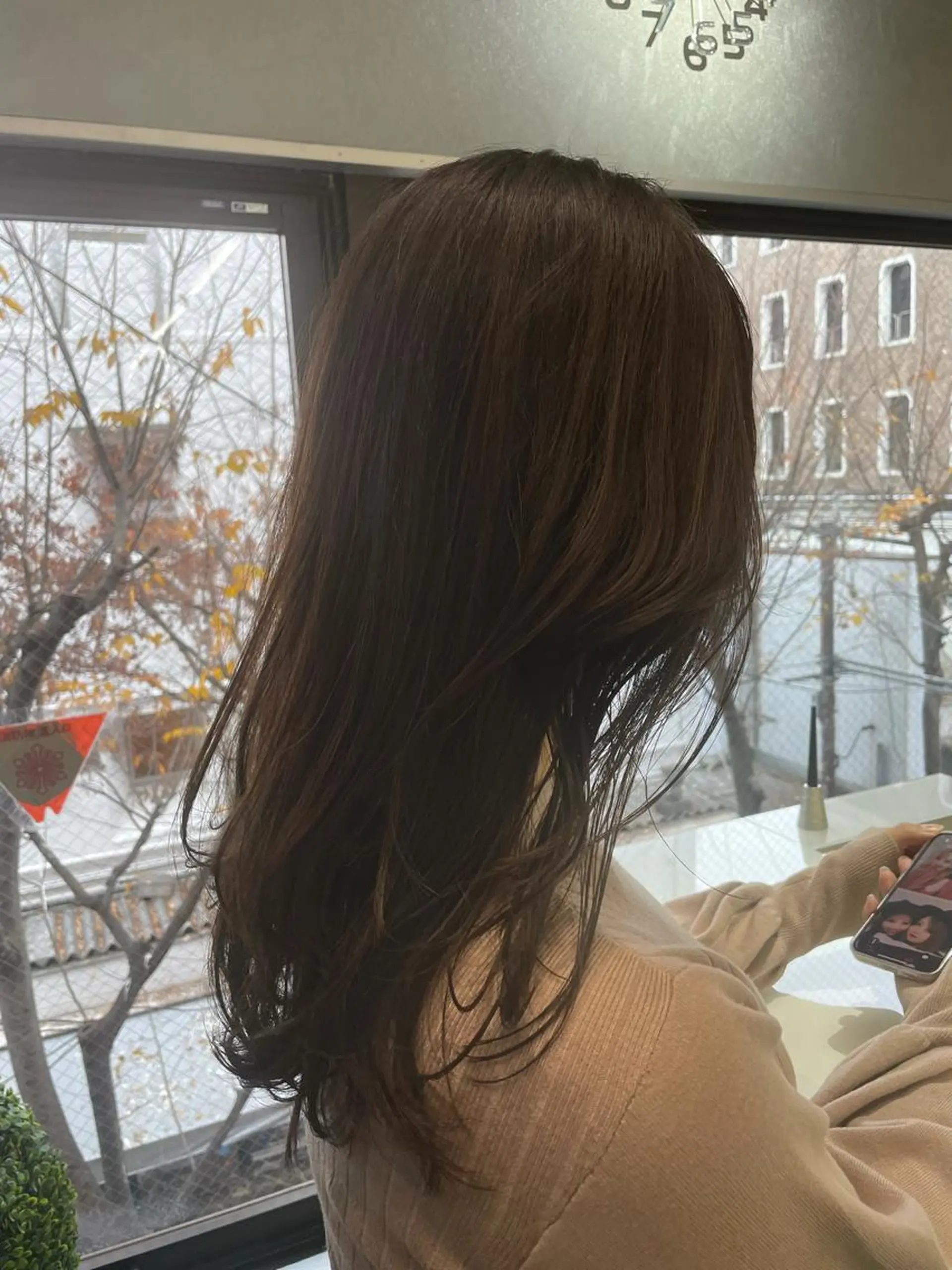ロング カラー ヨシンモリ 韓国風ヘア カット ヘアカラー トリートメント TMJ所属・バズる韓国ヘア 🇰🇷溝邊　拓麿のヘアスタイル