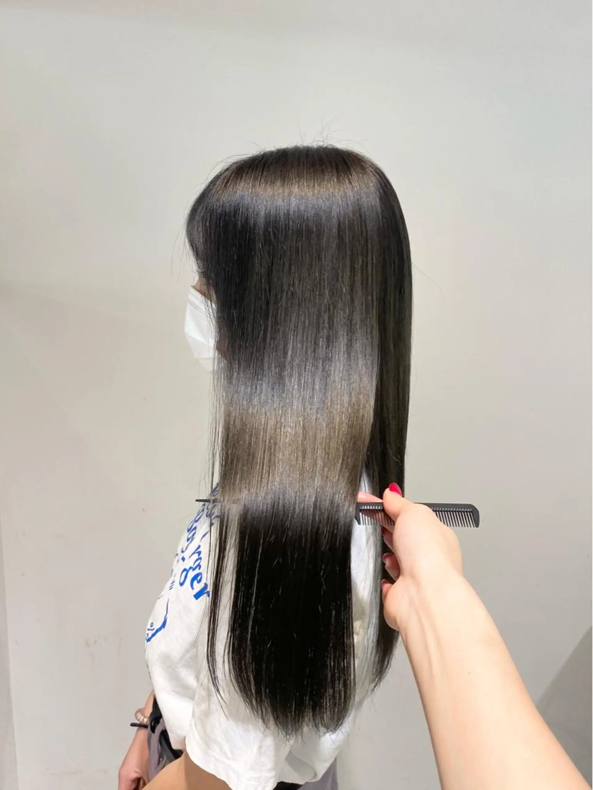ロング ロング カット ヘアカラー トリートメント motel所属・モデルや芸能人も通う ✨マンツーマンサロンのヘアスタイル