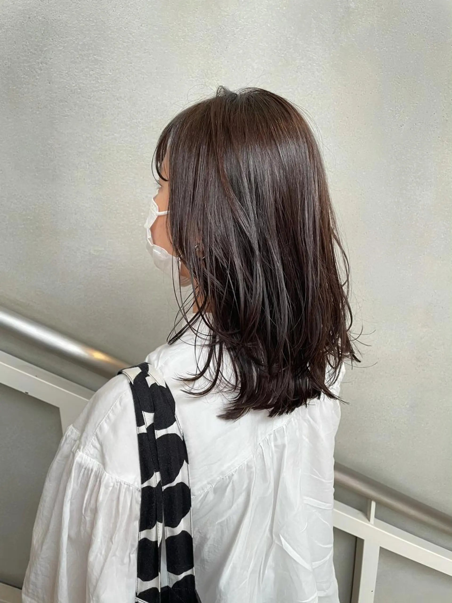 セミロング カラー レイヤーカット 沖縄/ヘアアレンジ /ナカノのヘアスタイル