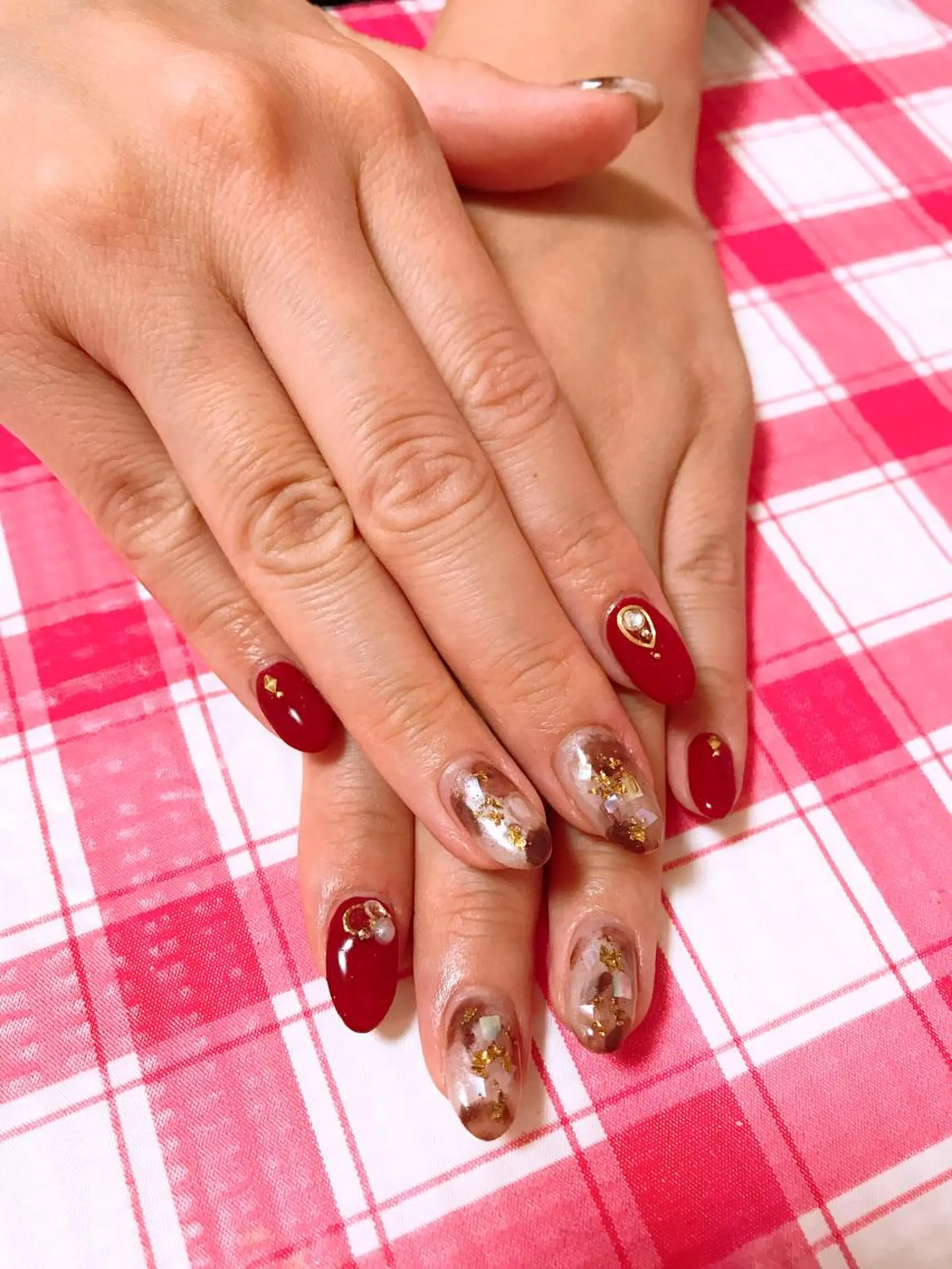 ネイル ハンドネイル 藤 あやのネイルデザイン