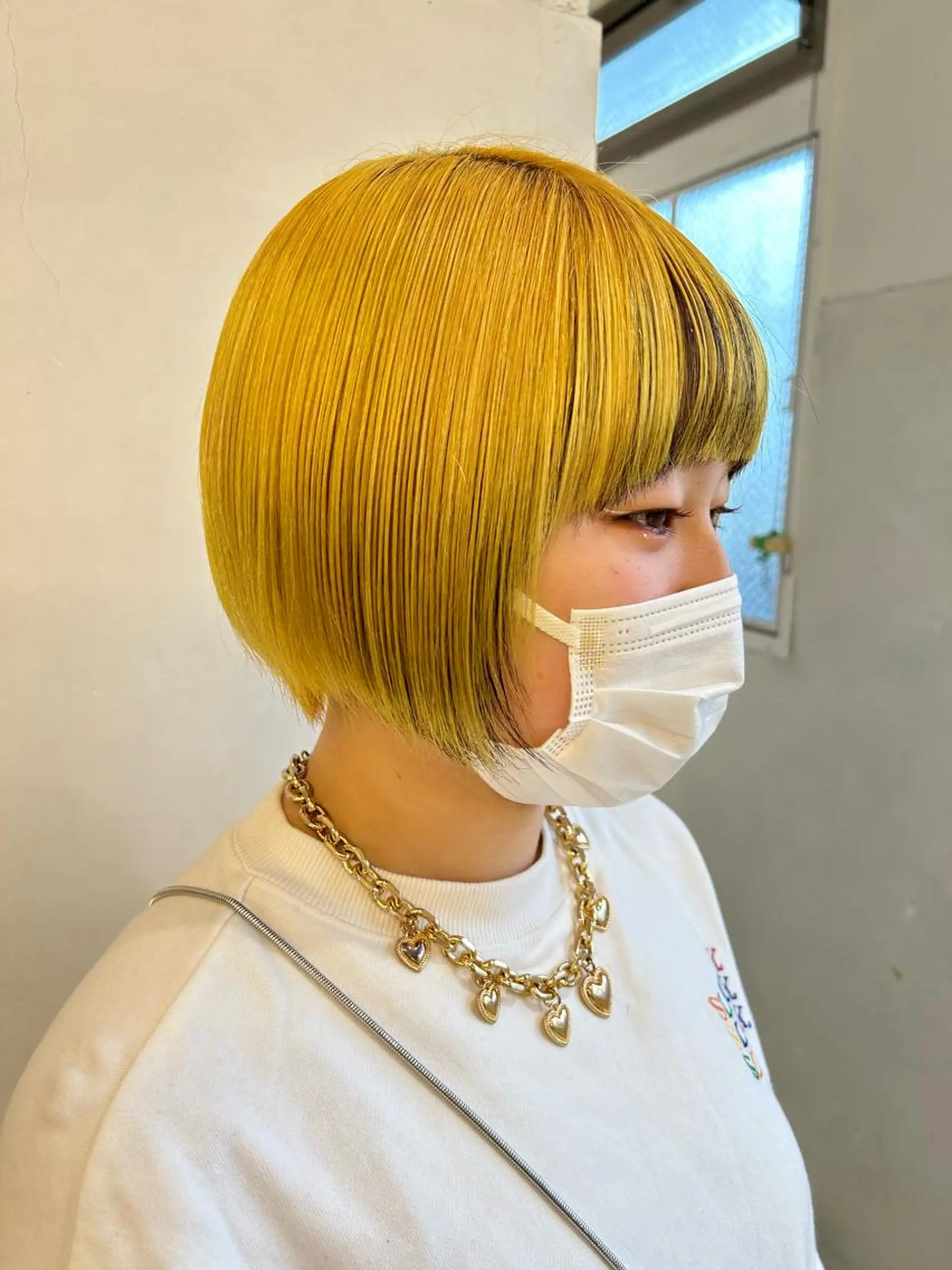 ショート ヘアカラー ゆうき あすかのヘアスタイル