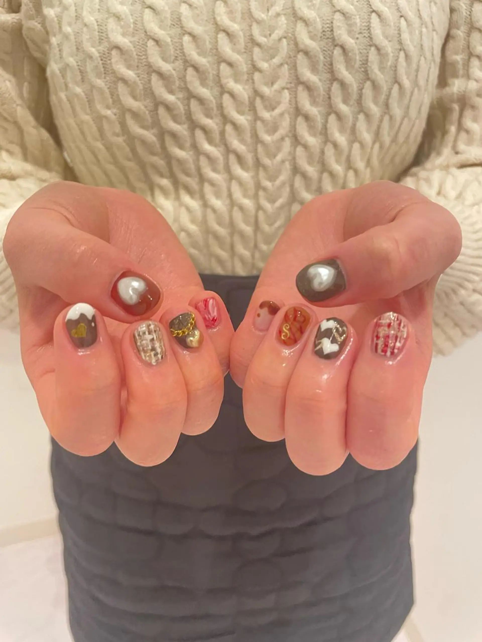 ネイル 束感まつ毛/ネイル/ LED♥KIRARAのマツエク・マツパデザイン