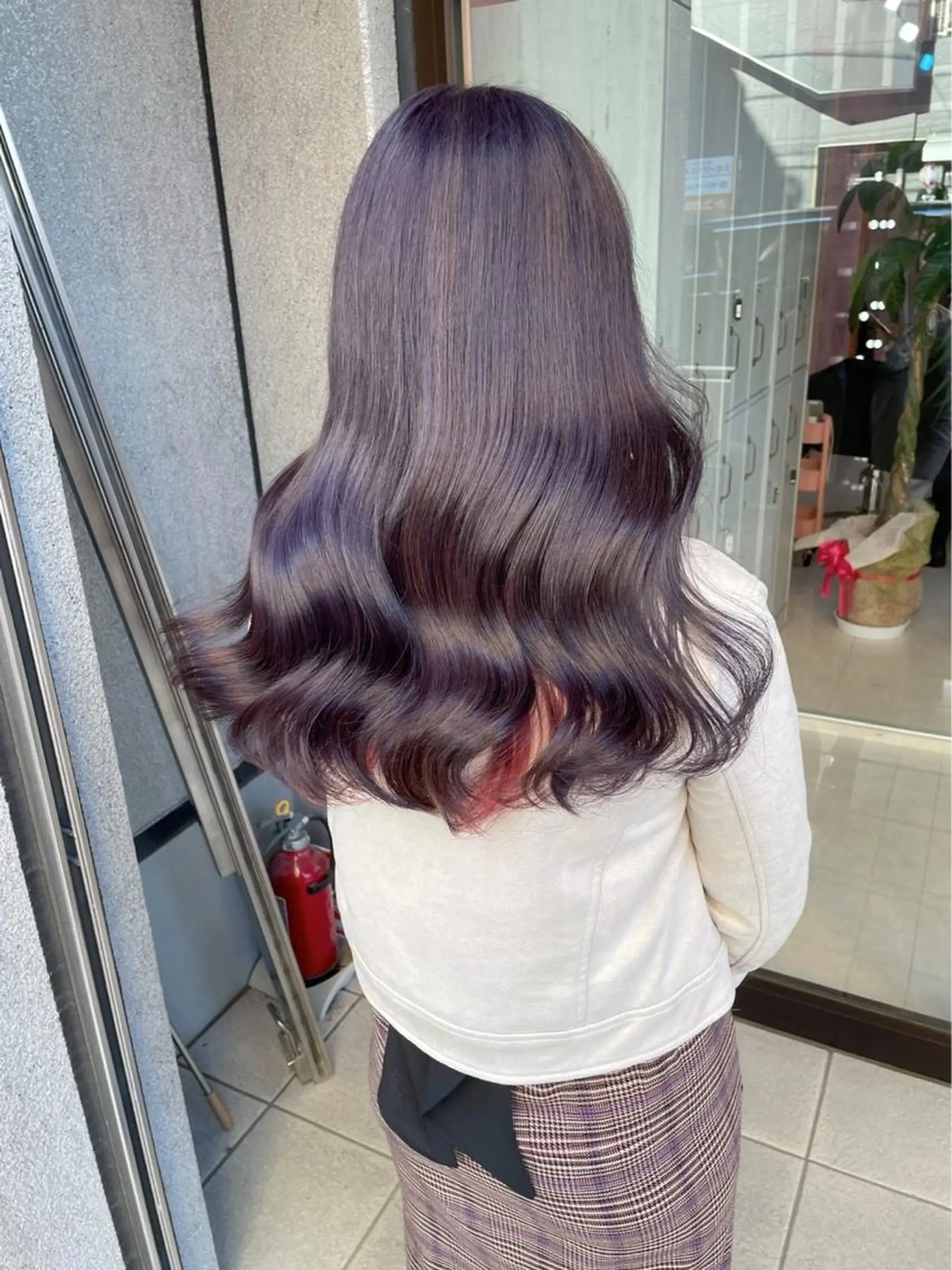 ロング カラー ヘアアレンジ Bob＆ハイトーン 専門家CHIHIROのヘアスタイル