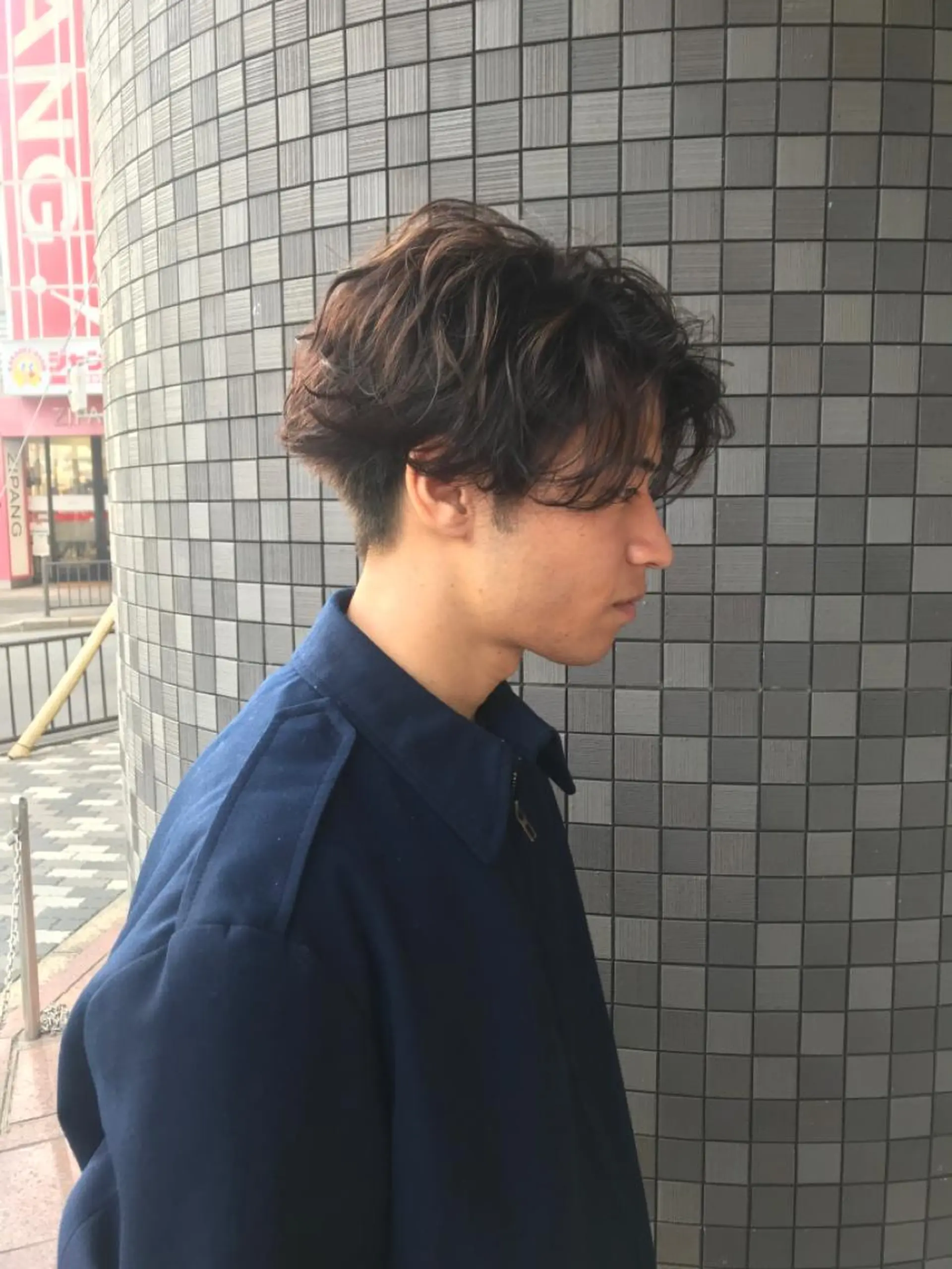 パーマ メンズ なりたいを叶える /町野 朝哉のヘアスタイル