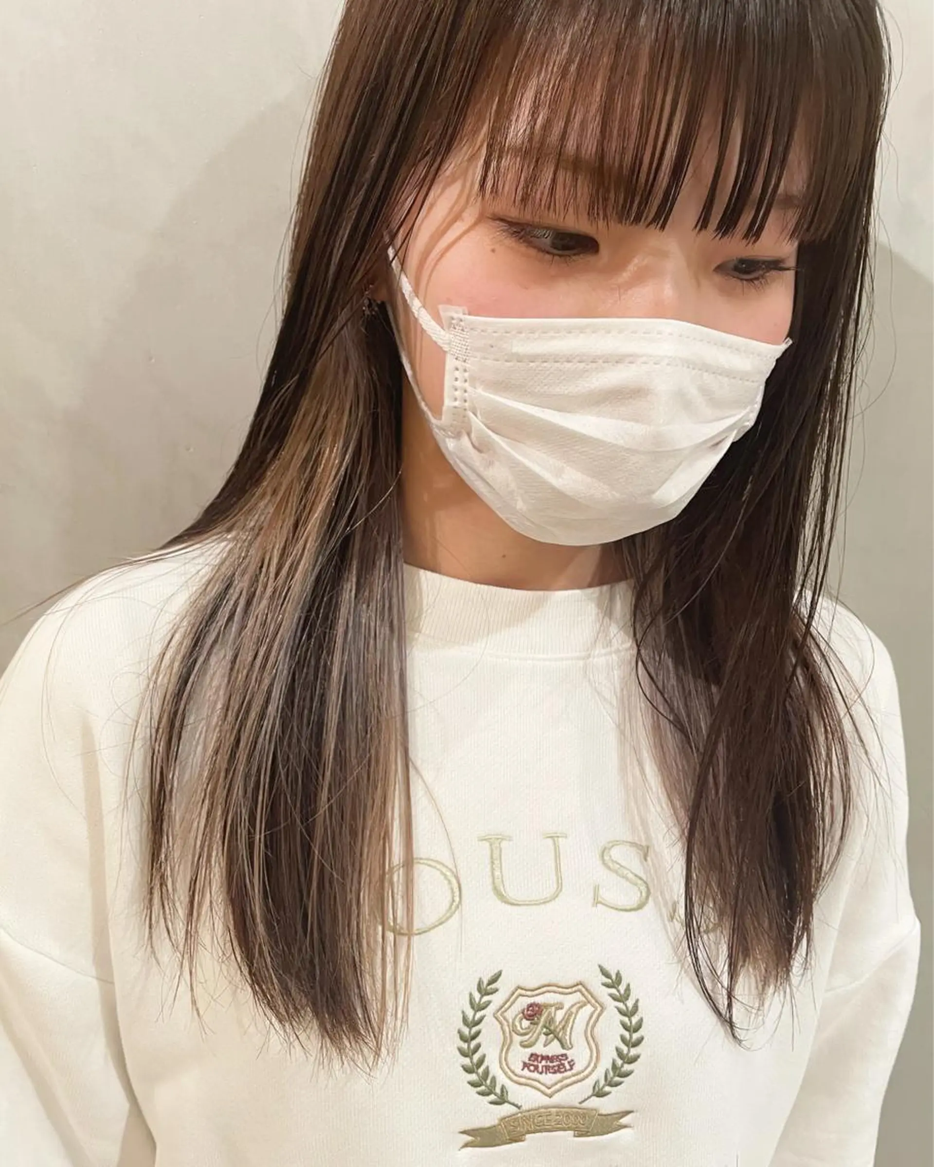 セミロング カラー ヘアカラー トリートメント 優 作のヘアスタイル