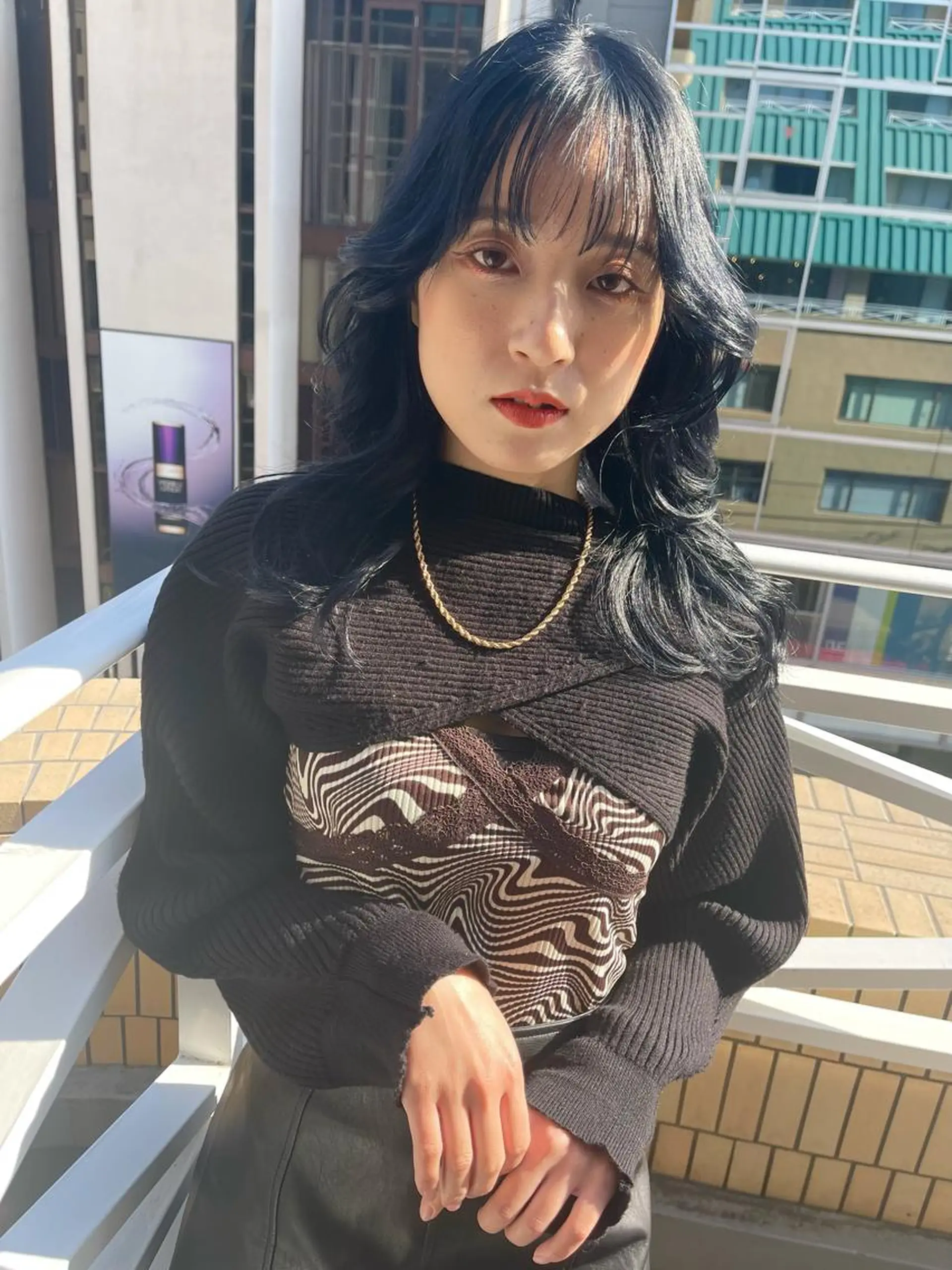 ロング レイヤーカット ヘアカラー 韓国 / 中国ヘア 🦋Noniのヘアスタイル