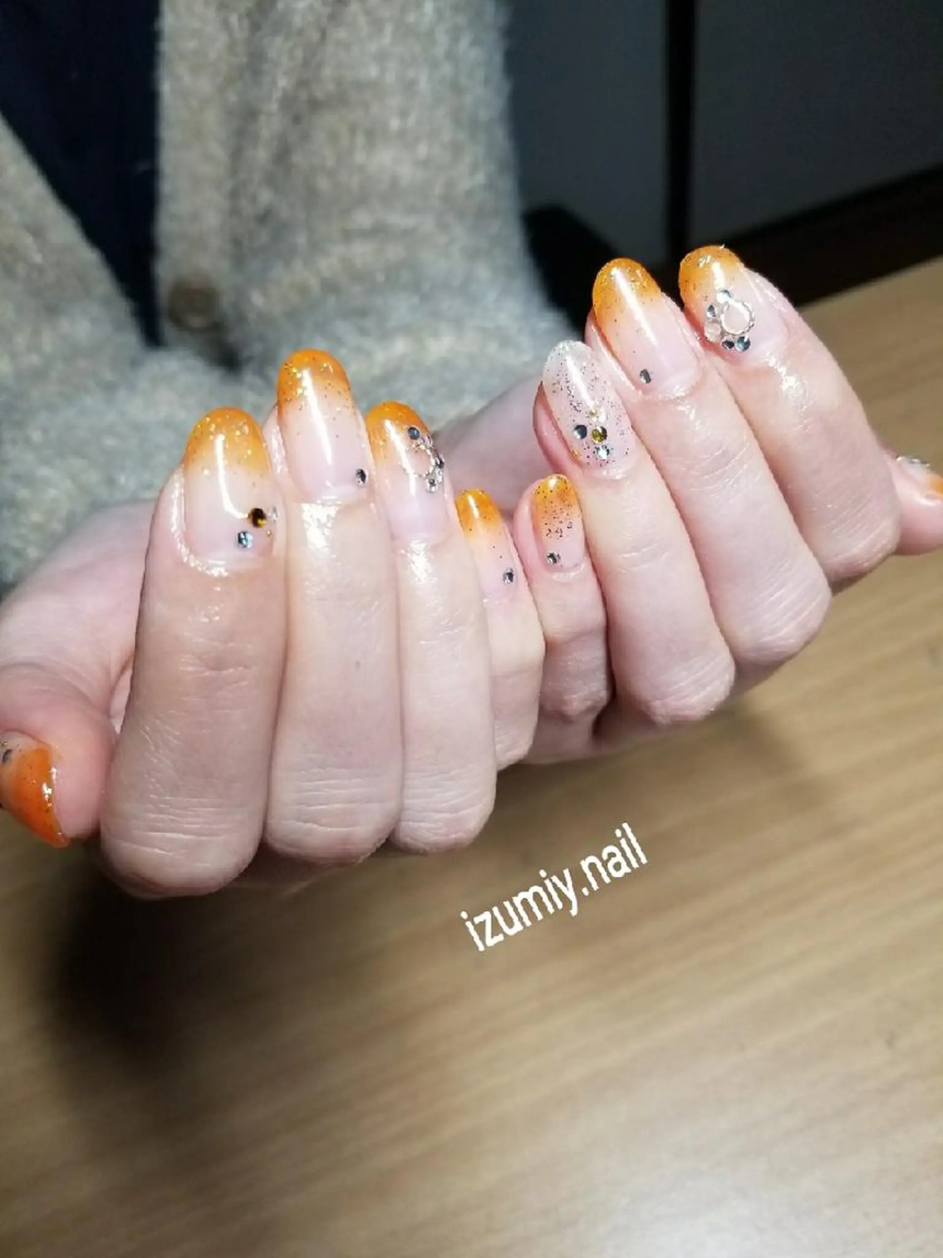 ロング izumiynail いずみのネイルデザイン