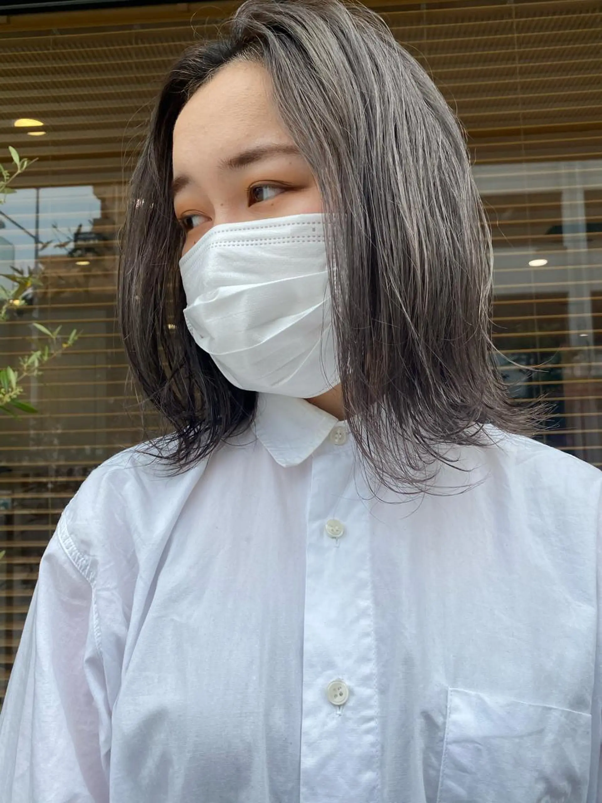 ミディアム カラー ヘアアレンジ ヘアカラー トリートメント ヘッドスパ パーマ指名No1 /namiのヘアスタイル