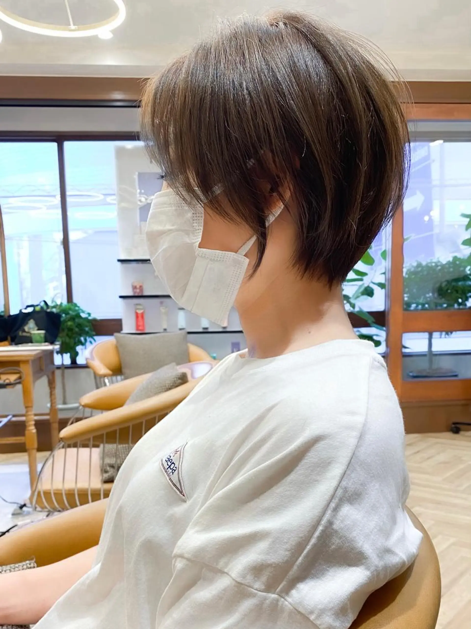 ショート ショートボブ ボブ ショートヘア カット トリートメント ショート ショートボブ斉藤航人のヘアスタイル