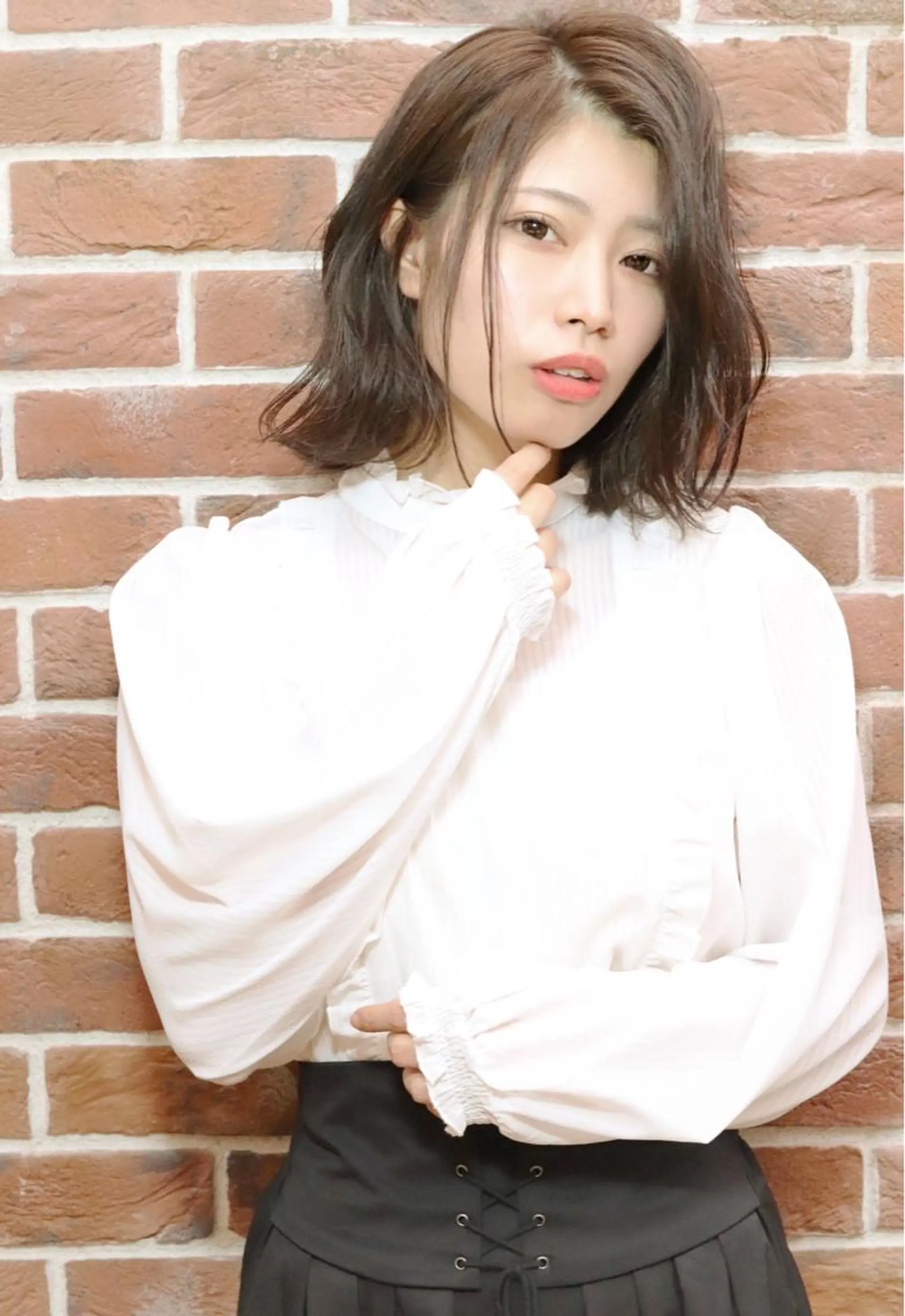 ミディアム カラー パーマ 🤲ヘッドスパ🤲 たにぐち✂️あつしのヘアスタイル