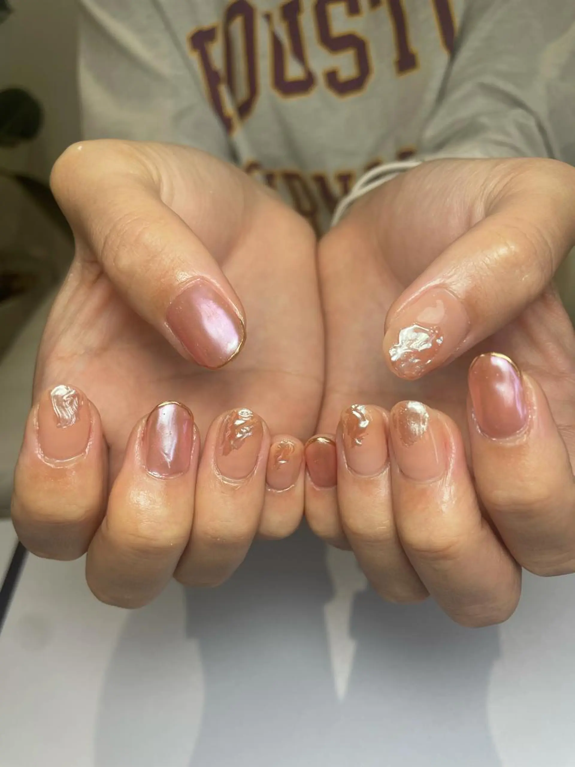 ネイル GO TODAY SHAiRE SALON  岡山店所属・SUE; タケウチのネイルデザイン