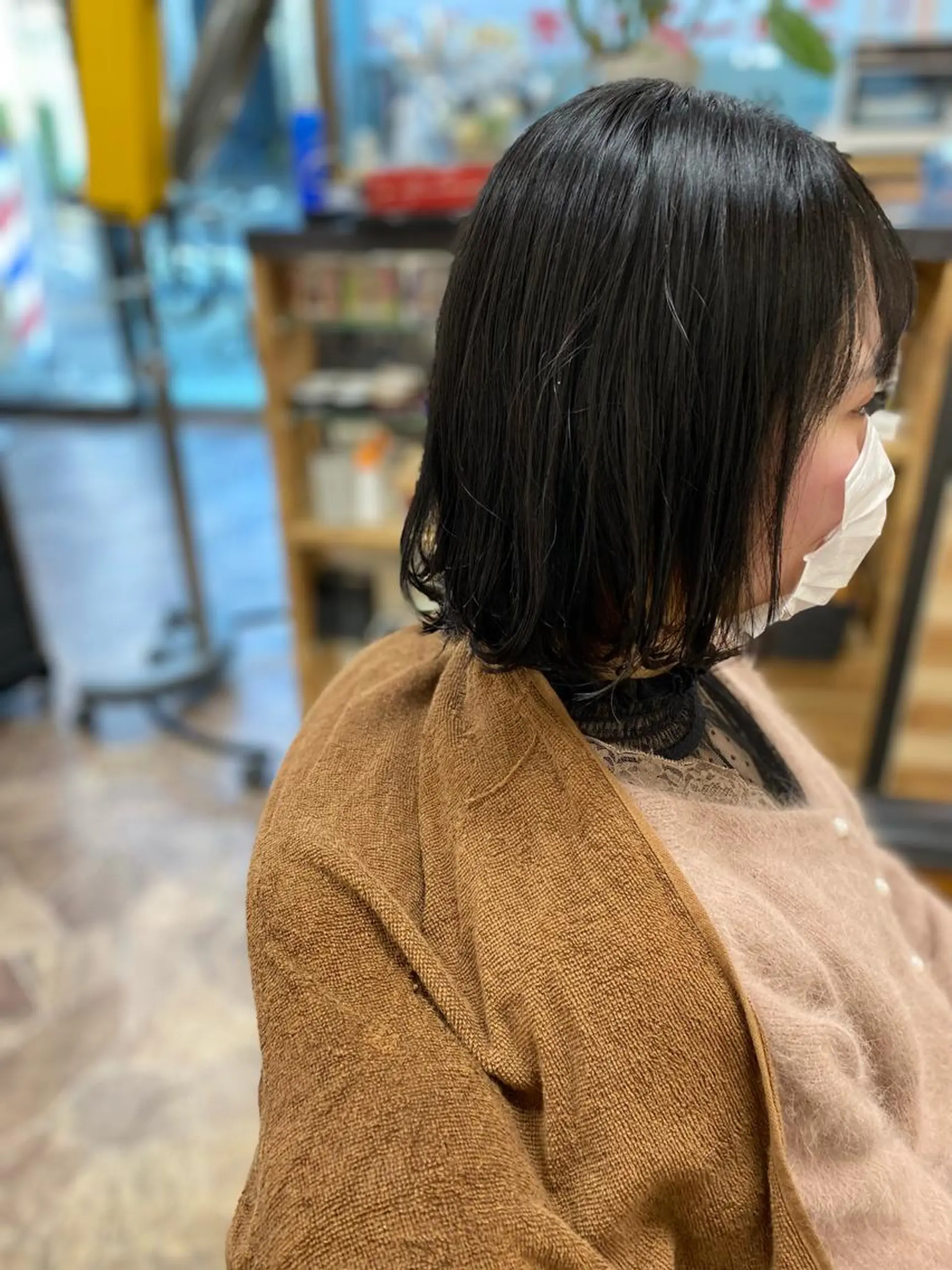 ミディアム カット 縮毛矯正 トリートメント Hair Salon GoTo所属・後藤 征信のヘアスタイル