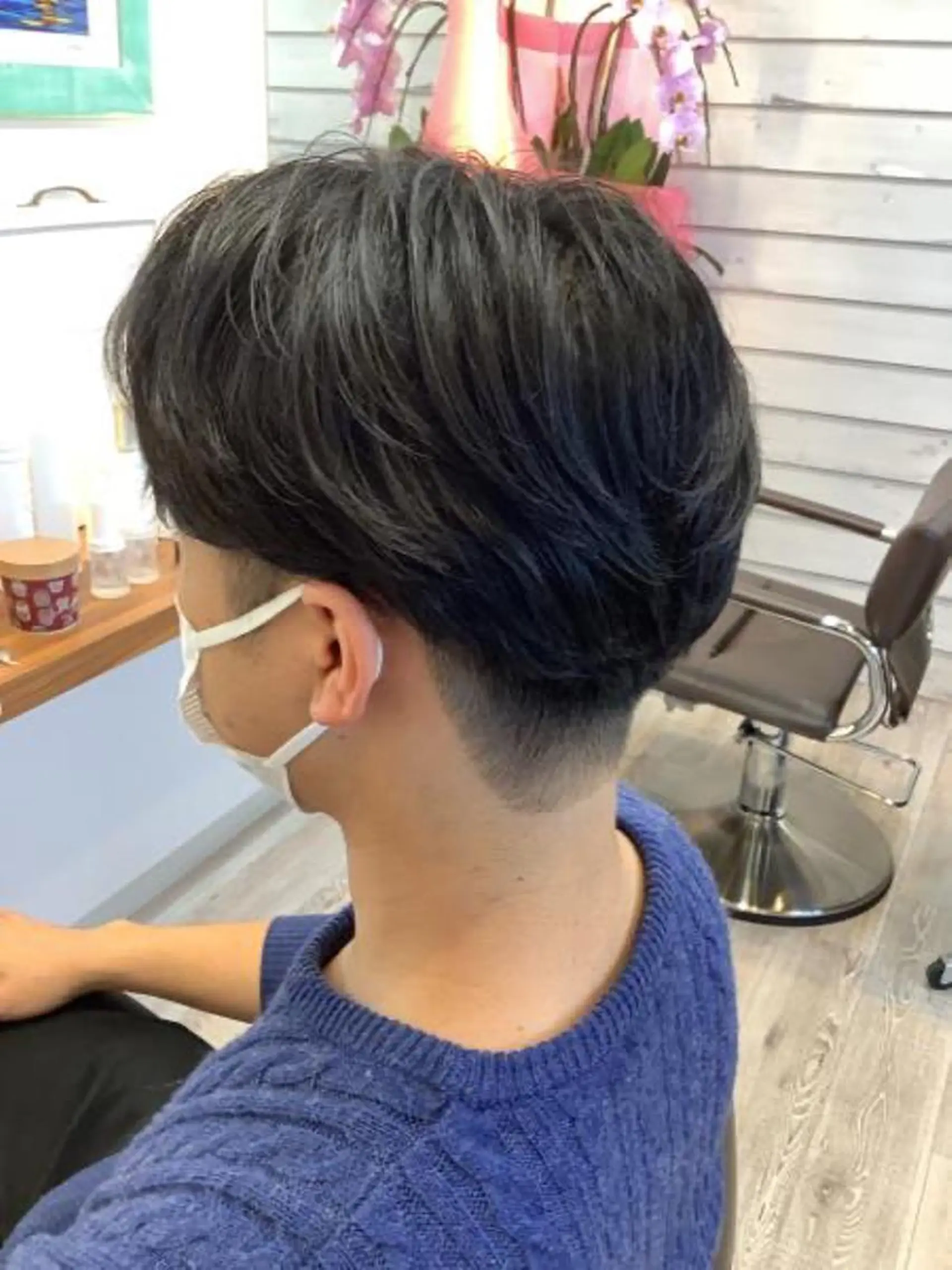 ショート 小林 崇雅　ダウンパーマのヘアスタイル