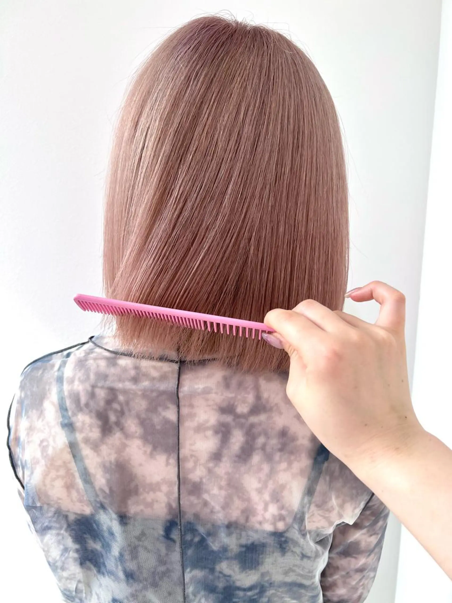 ショート ハイトーン♡ブリーチ ♡エクステ♡nanaのヘアスタイル