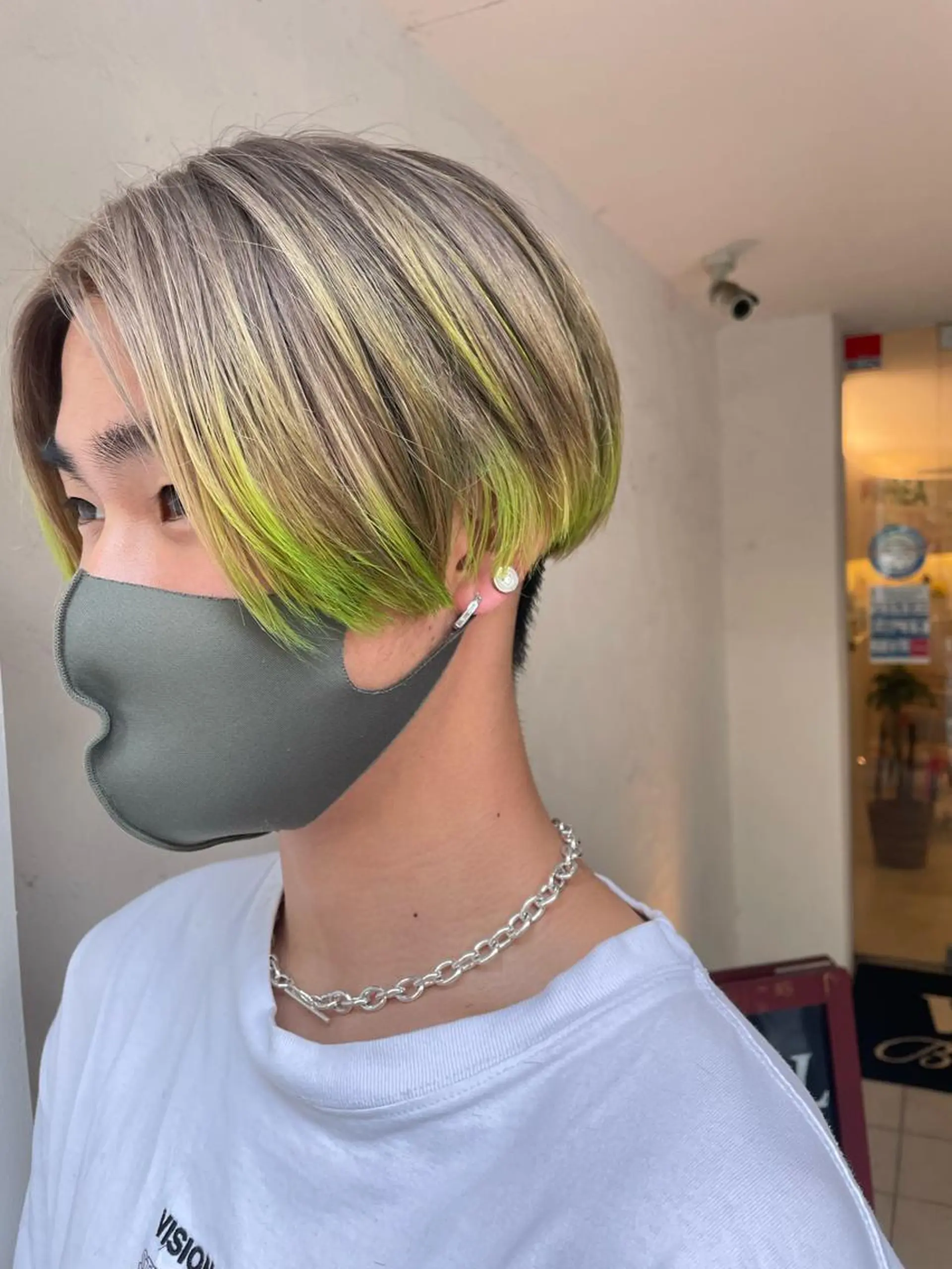 メンズ カット ヘアカラー 🌼韓国ヘア🌼 田中義也のヘアスタイル