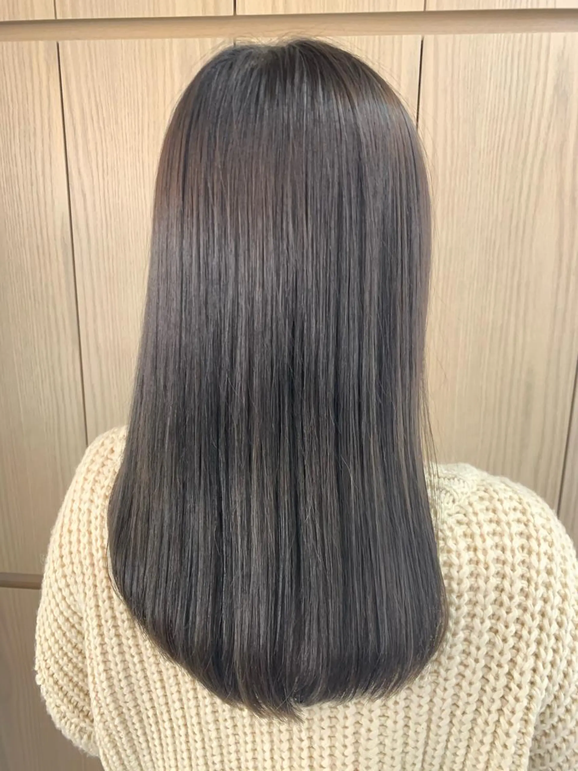 ミディアム カラー トリートメント Silk-lei【銀座店】所属・銀座/美髪縮毛矯正 /髪質改善/山本翔華のヘアスタイル