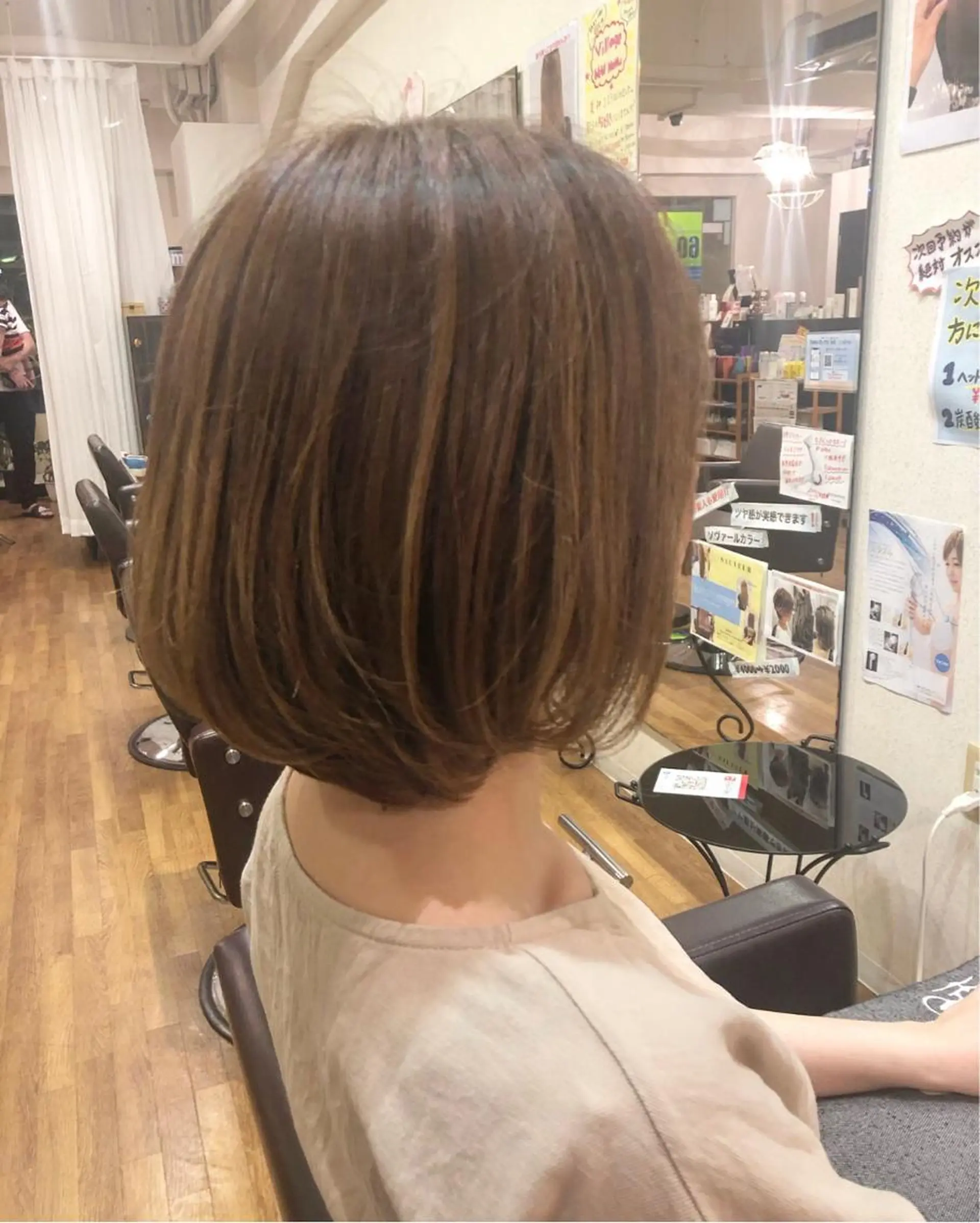 ミディアム ヘアカラー village所属・スタイリスト 佑梨のヘアスタイル