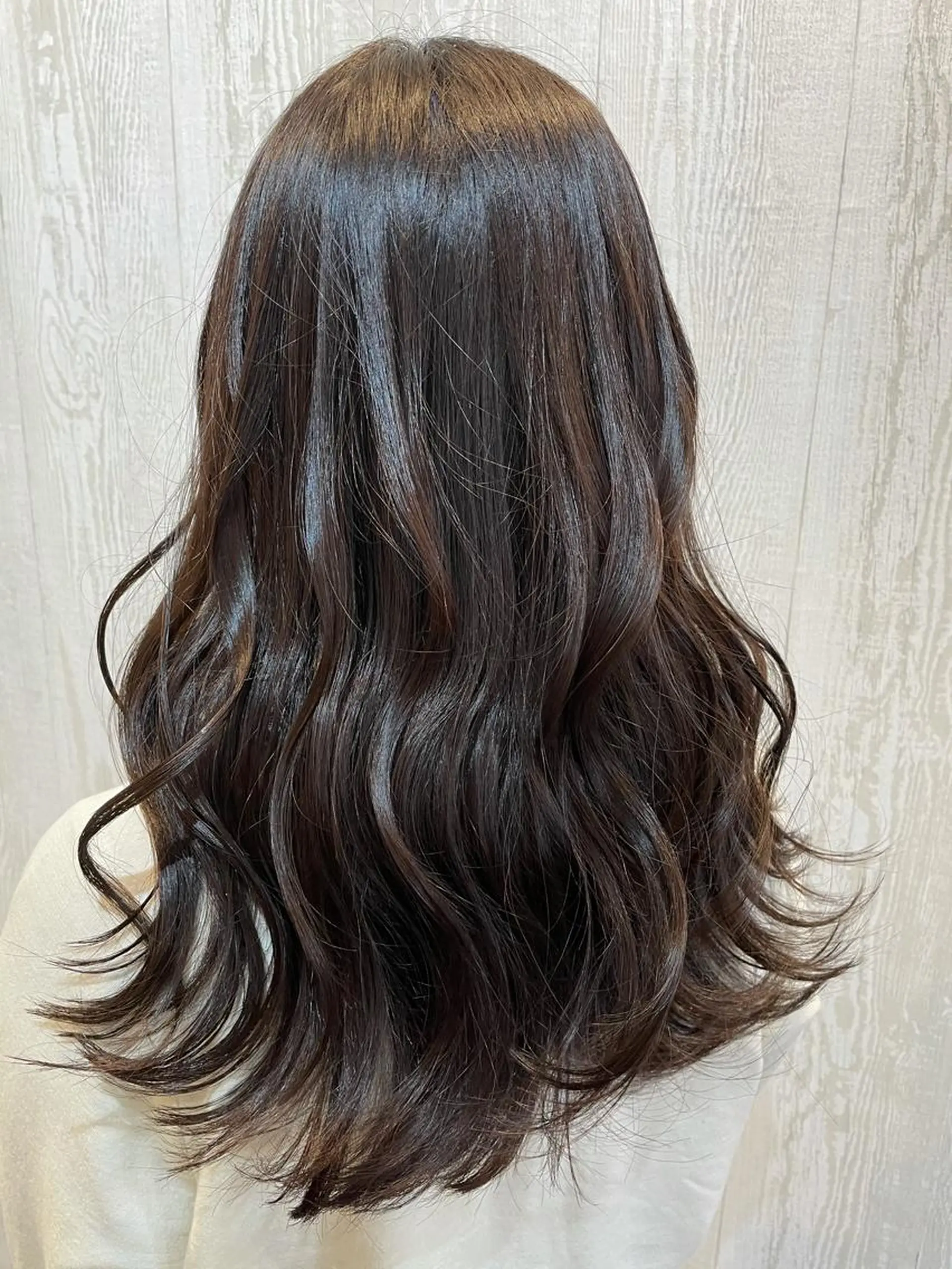 セミロング カラー パーマ カット ヘアカラー トリートメント TELA HAIR 守谷のヘアスタイル