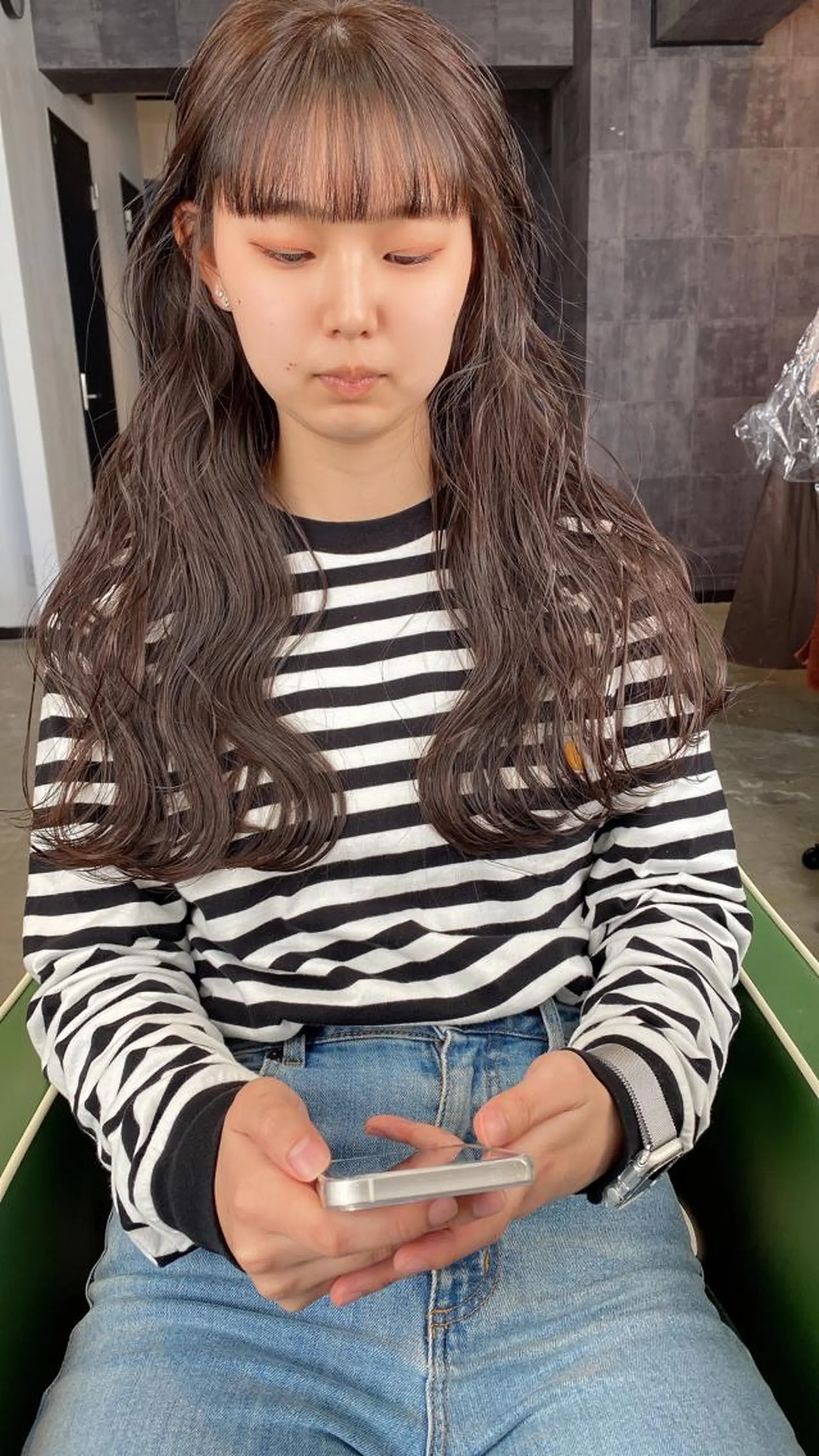 ロング カラー ヘアアレンジ メンズ キッズ ネイル マツエク・マツパ アイブロウ 広島/ボブ/レイヤー 🌿‬wakabaのヘアスタイル