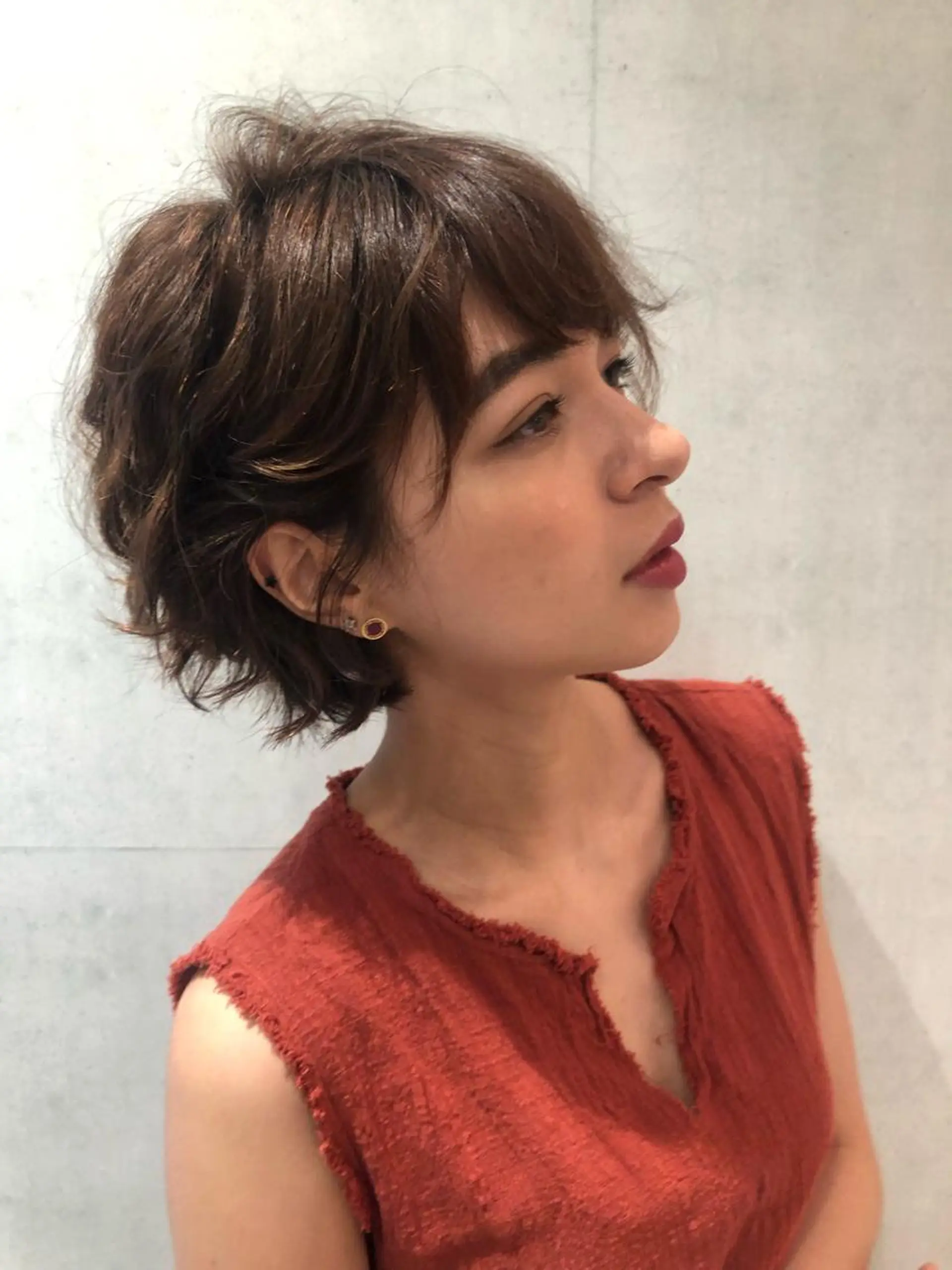ショート ヘアアレンジ ヘアセット 似合わせ.ﾍｱｾｯﾄ 得意🌹井上美沙のヘアスタイル