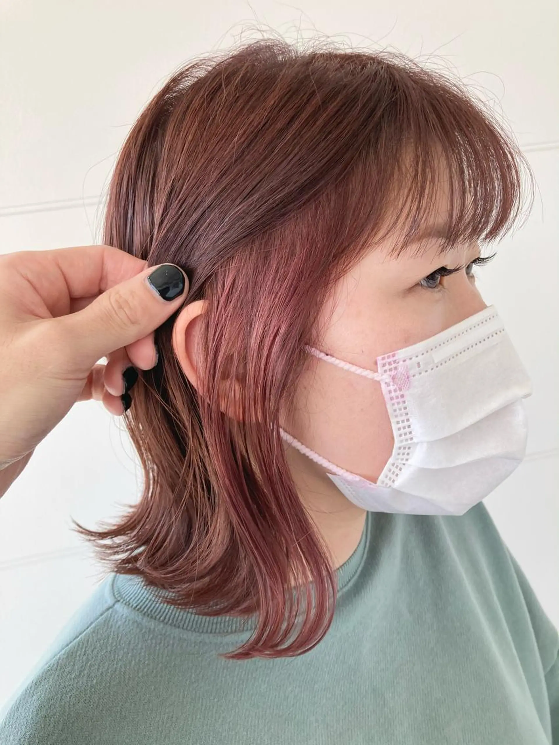 ミディアム タカツド ユウキのヘアスタイル