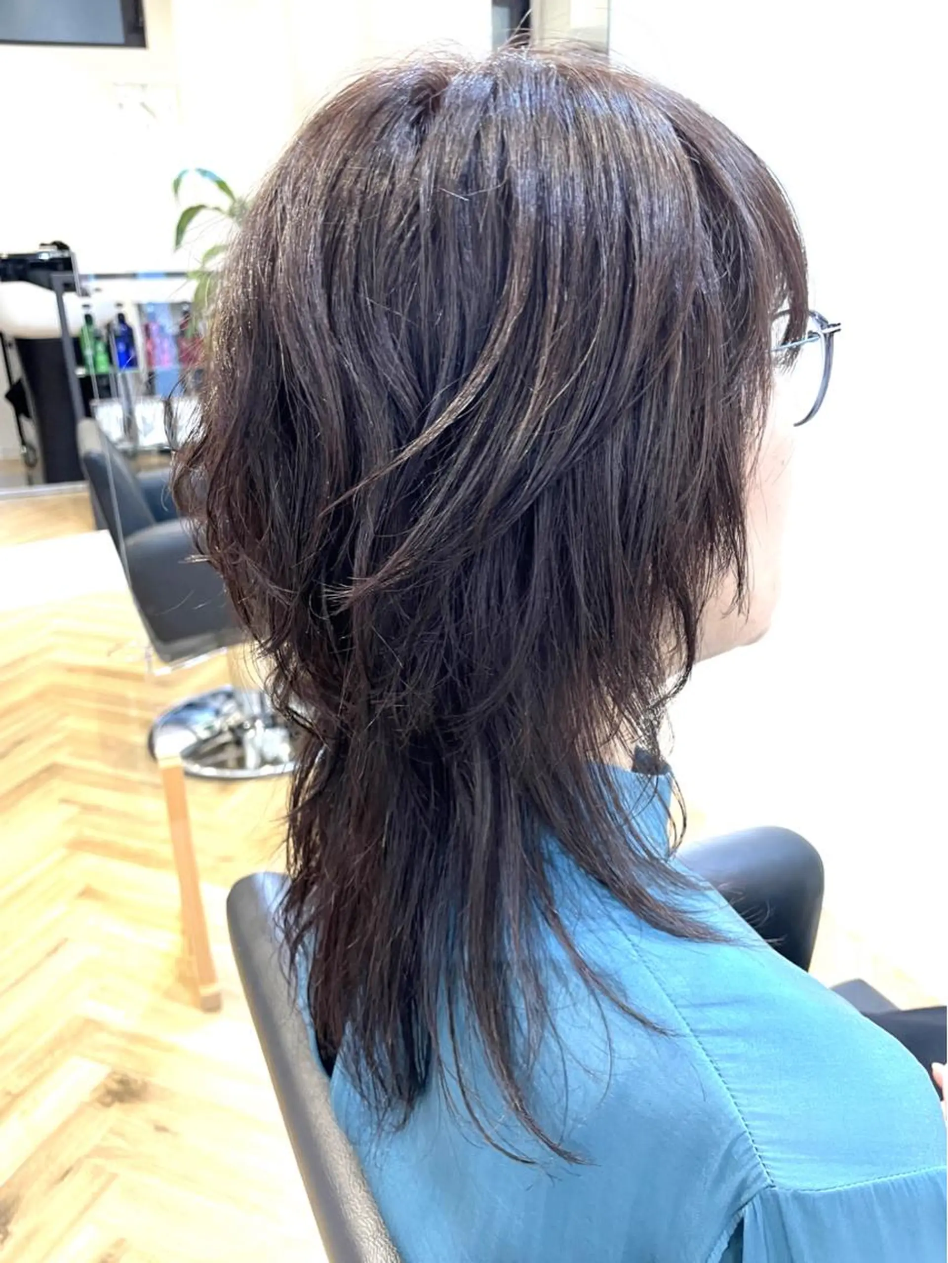 セミロング ヘアカラー トリートメント SEAGULLIII 本通店のヘアスタイル