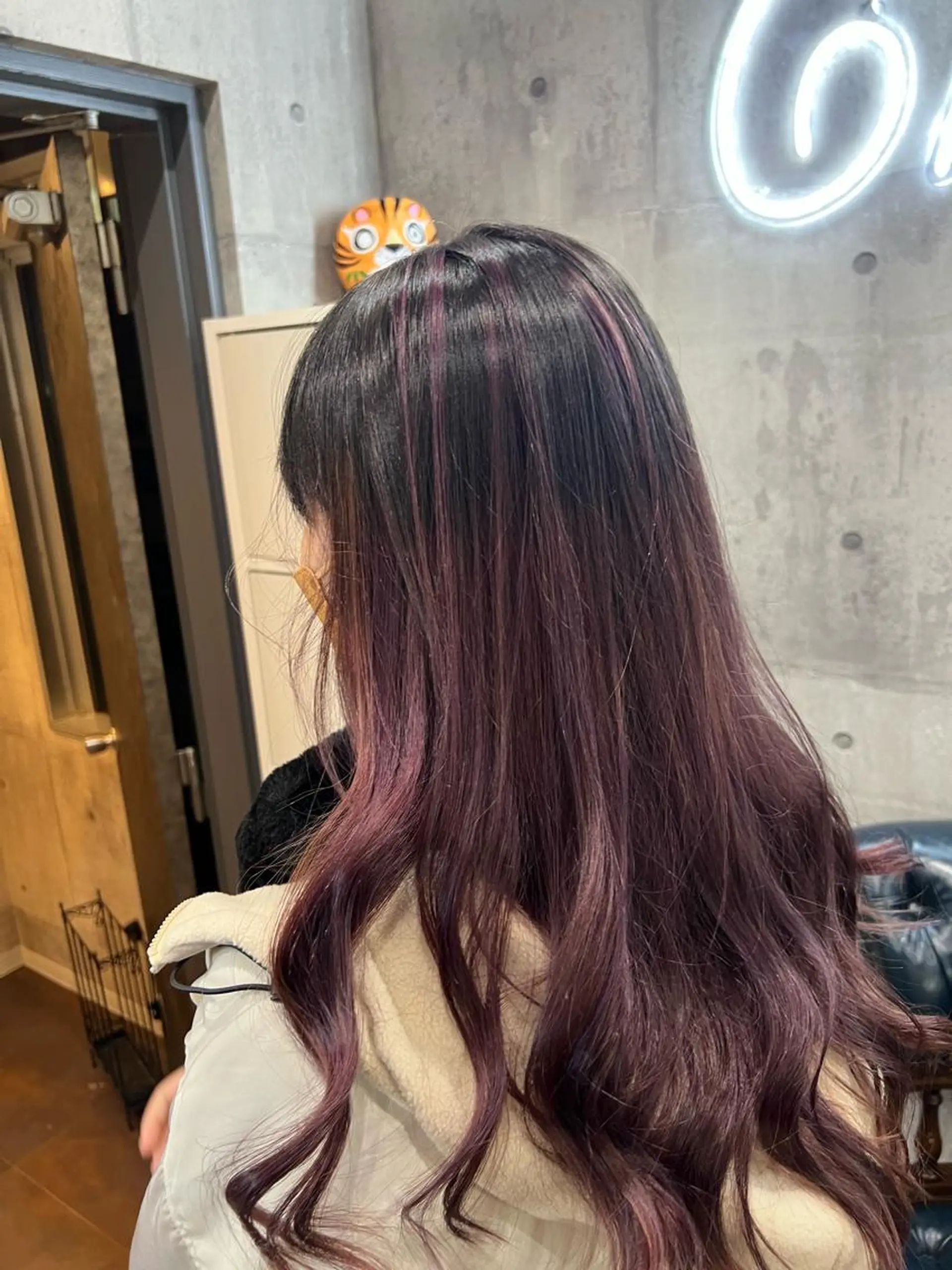 ロング パーマ ヘアアレンジ メンズ キッズ ネイル マツエク・マツパ アイブロウ シールエクステ メンズバレイヤージュ メンズハイライト メンズインナーカラー メンズ韓国風 🧸レイヤー/韓国/ 艶髪/ひなたまる🧸のヘアスタイル