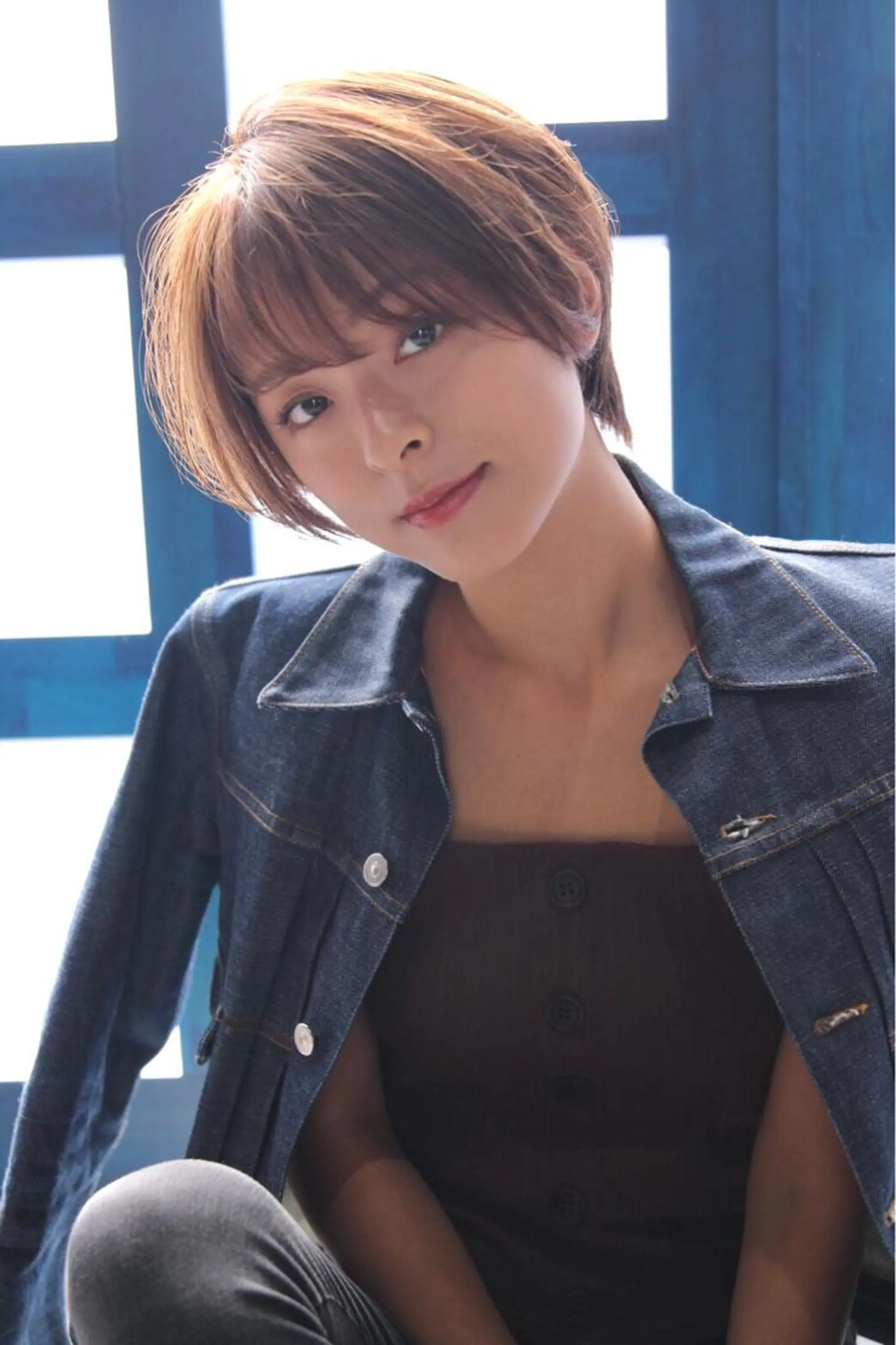 ショート カラー giinii所属・横浜縮毛矯正 ☆渋谷良太のヘアスタイル