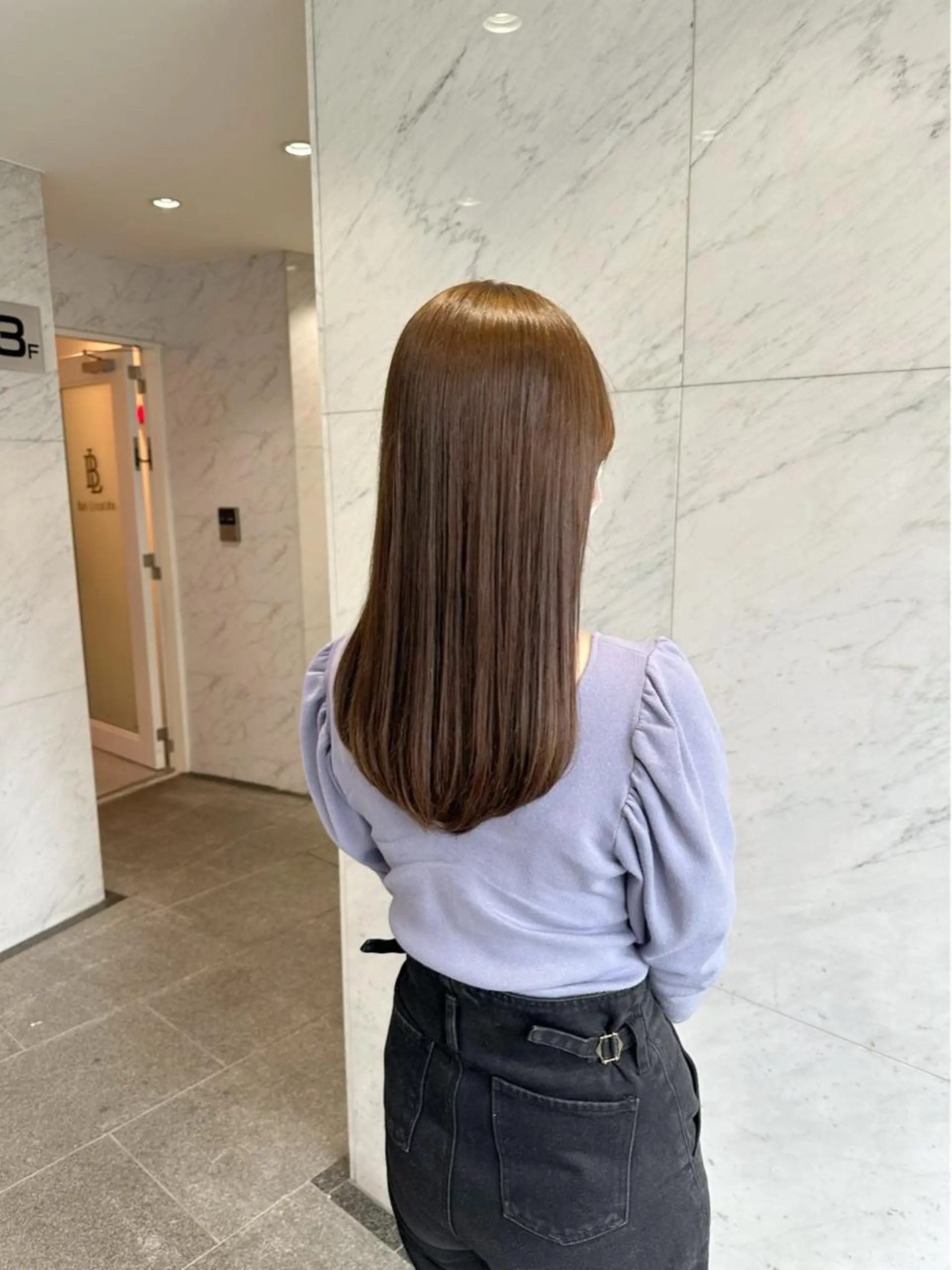 ロング カラー カット ヘアカラー トリートメント Bei Licoldo.Atole【ベイ リコルド アトリ】所属・古田 昂也のヘアスタイル