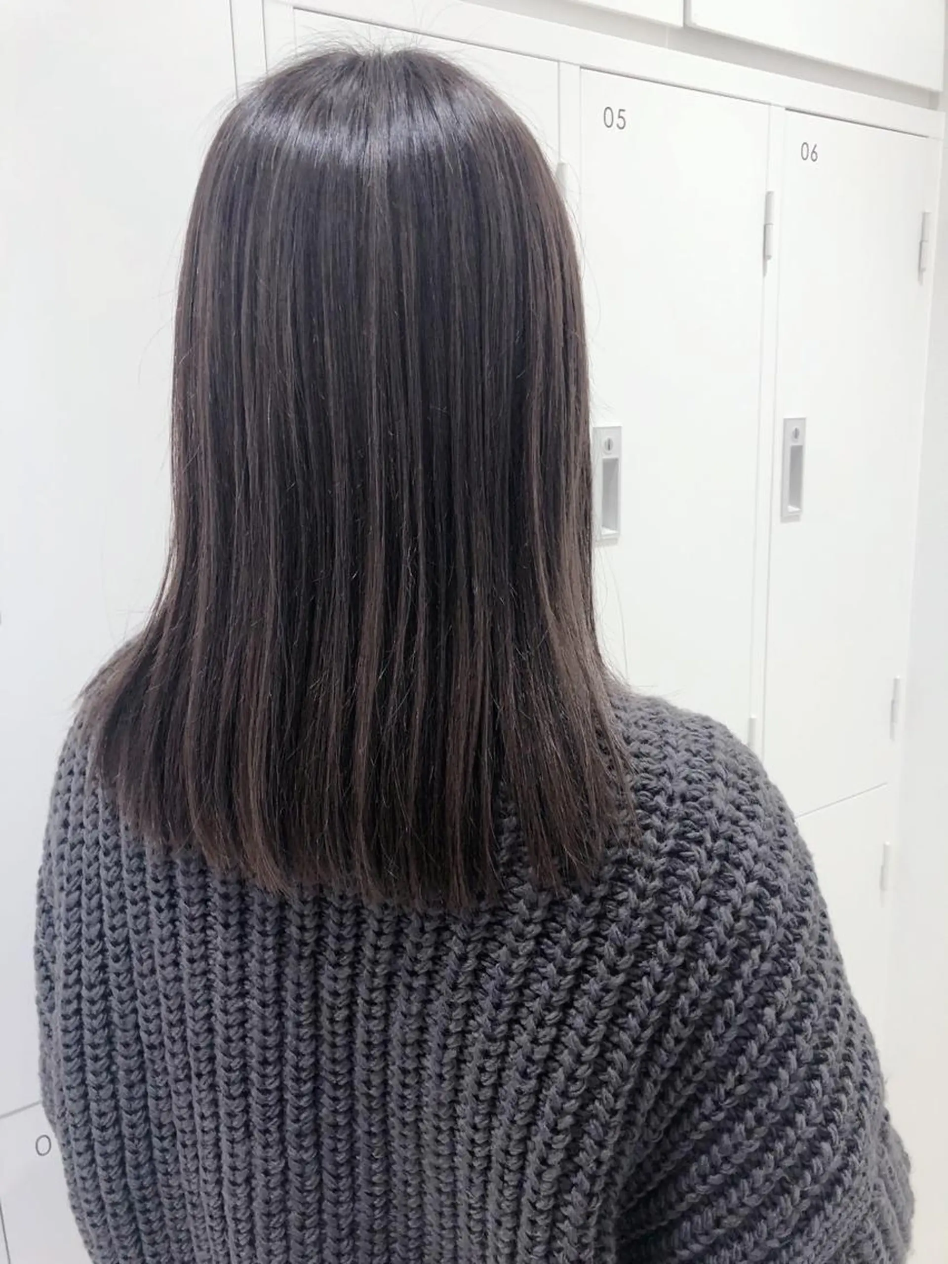 セミロング カラー カット✂︎カラー堀切 美里のヘアスタイル