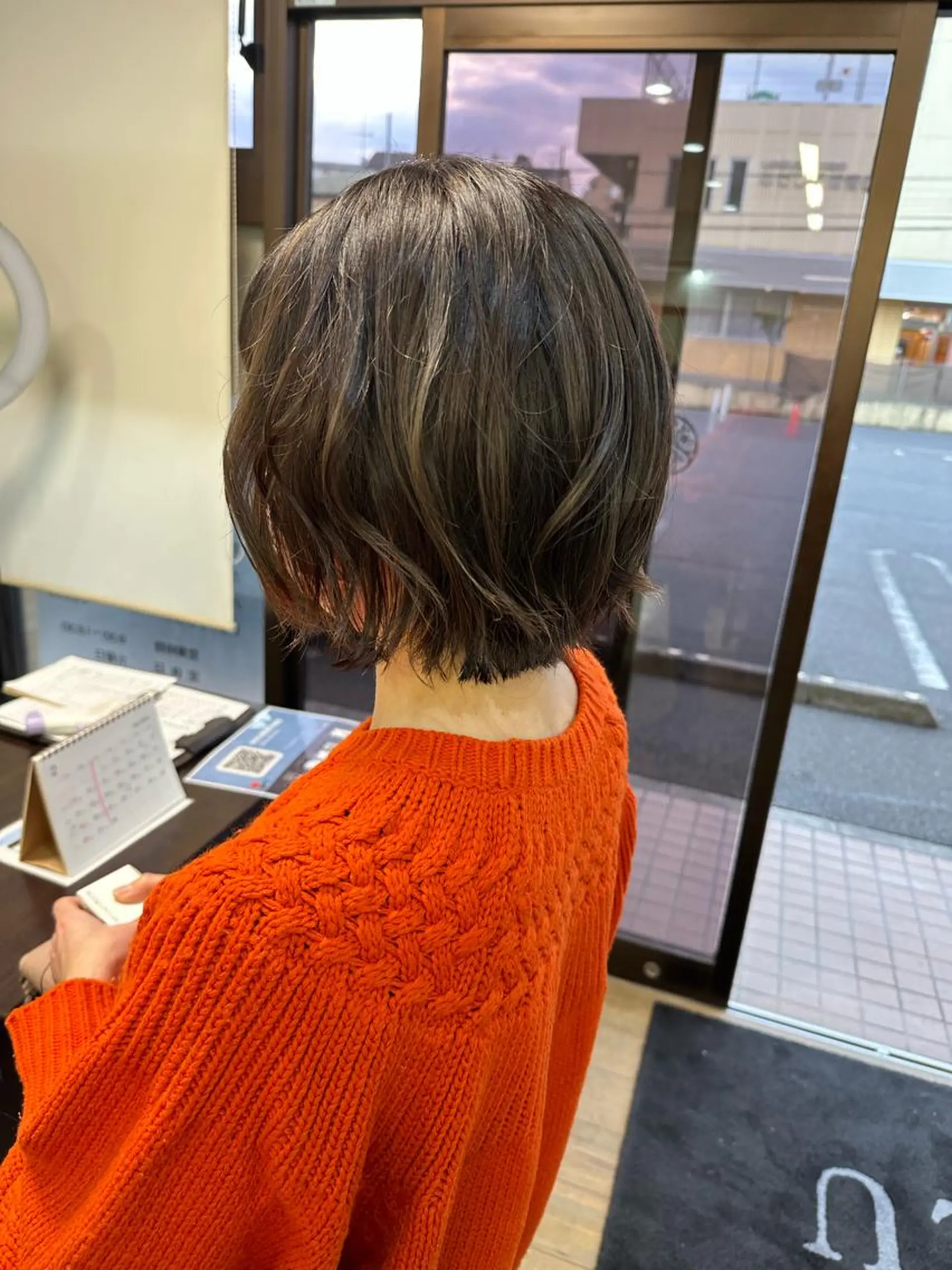 ショート カラー ショートボブ ボブ ショートヘア peg.hair所属・ブリーチカラー🫧 森　凪沙のヘアスタイル